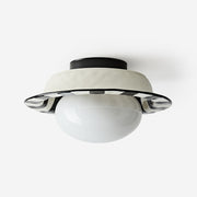 Grid Modern Ceramics Ceiling Lamp