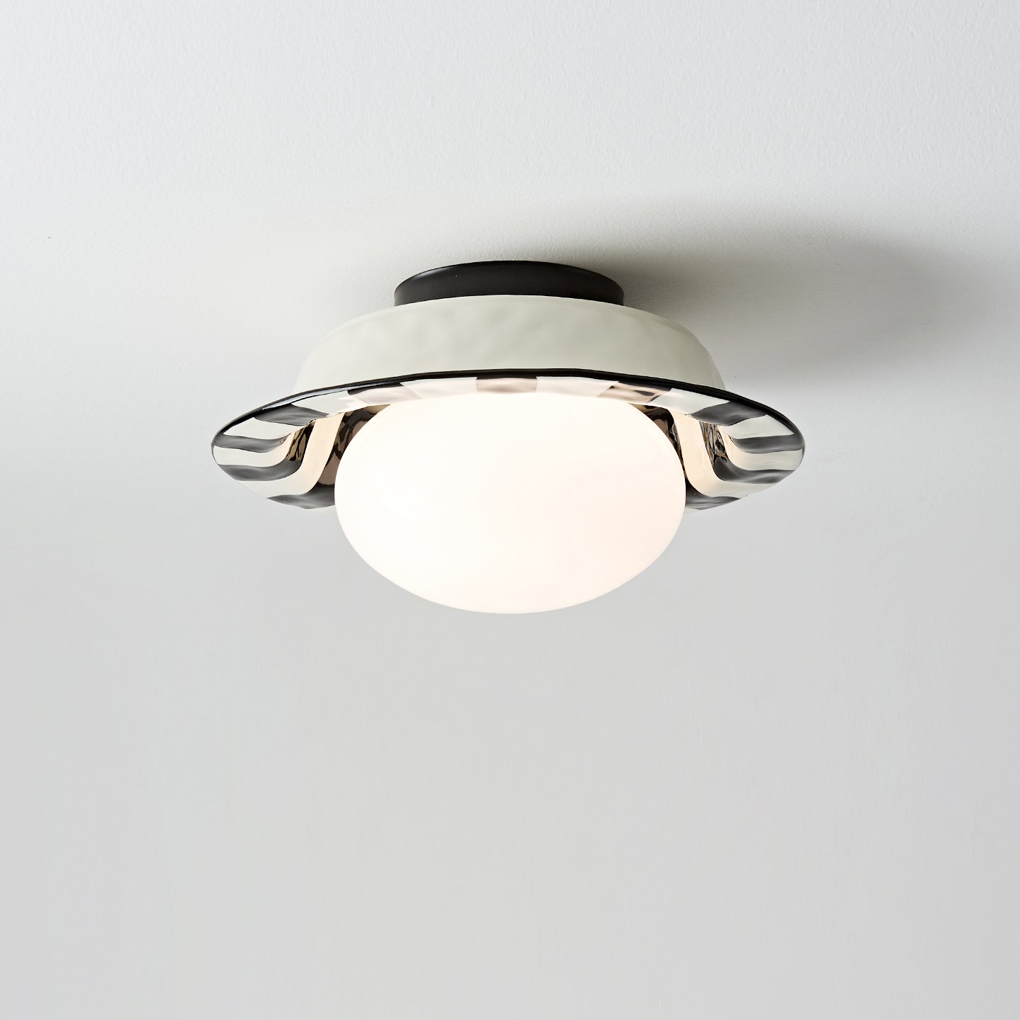 Grid Modern Ceramics Ceiling Lamp