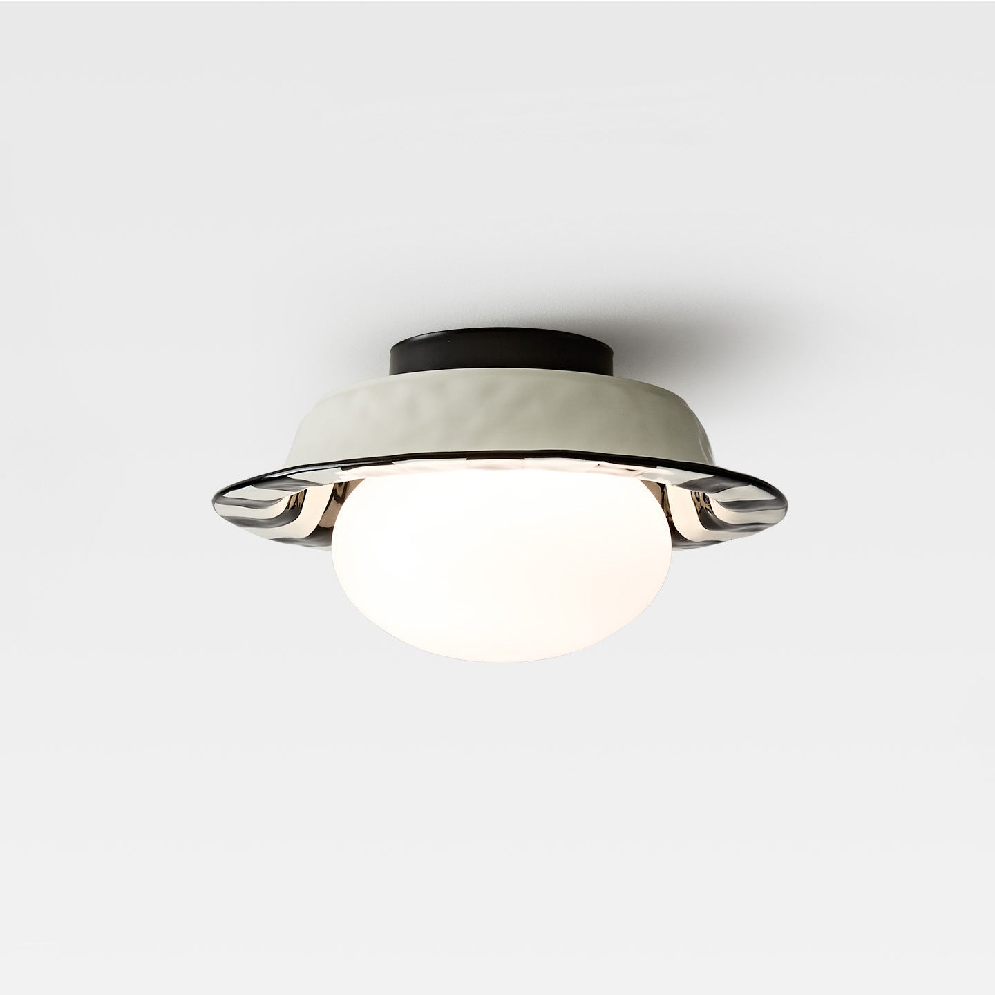 Grid Modern Ceramics Ceiling Lamp