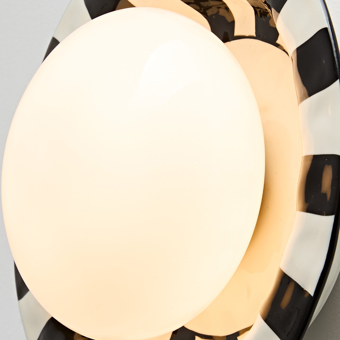 Checker Modern Ceramics Wall Light
