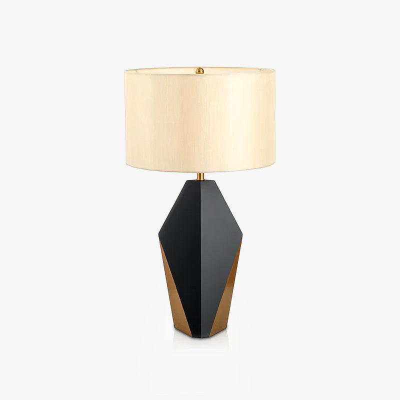 Prism Contemporary Fabric Table Lamp - Blowlighting