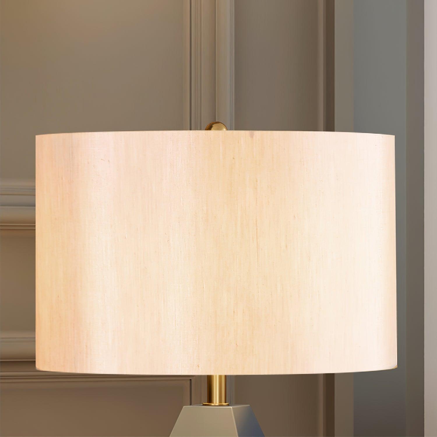 Prism Contemporary Fabric Table Lamp - Blowlighting
