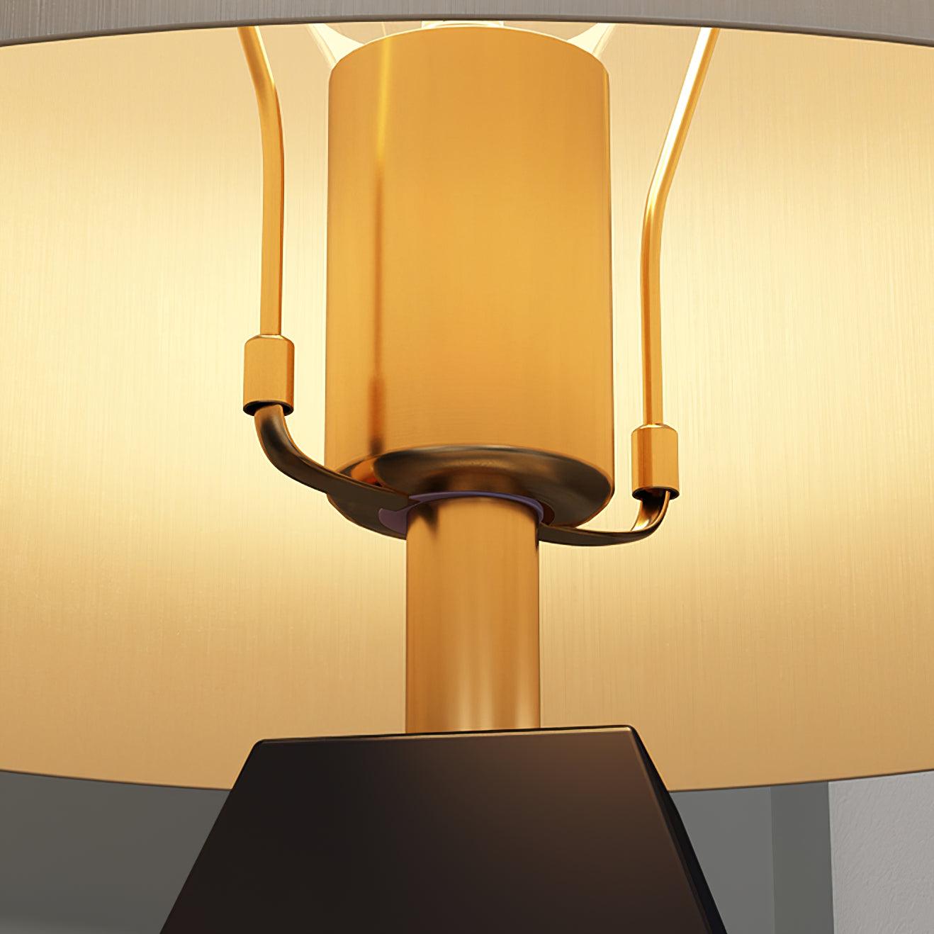 Prism Contemporary Fabric Table Lamp - Blowlighting