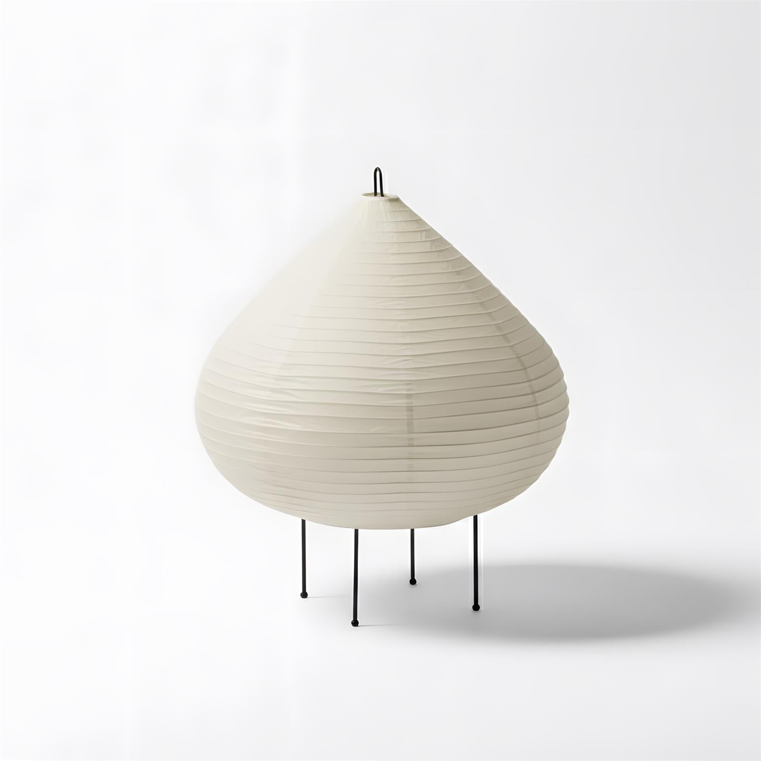 Chestnut Scandinavian Paper Table Light