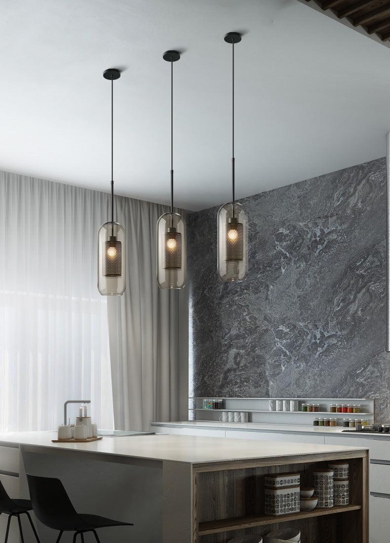 Combined Chiswick Glass Pendant Light - Blowlighting