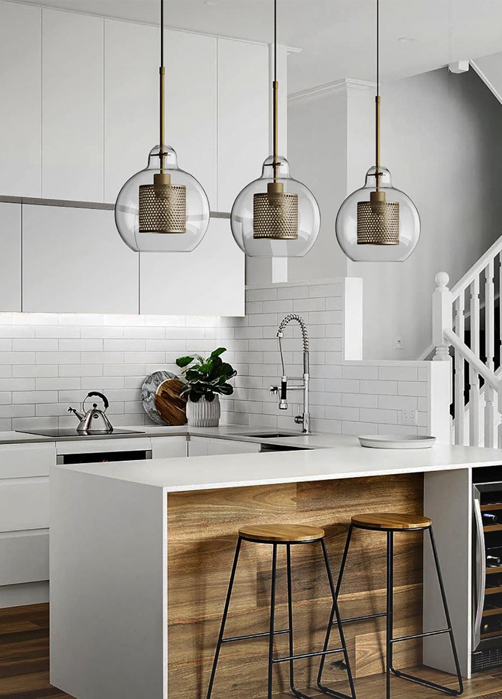 Combined Chiswick Glass Pendant Light - Blowlighting