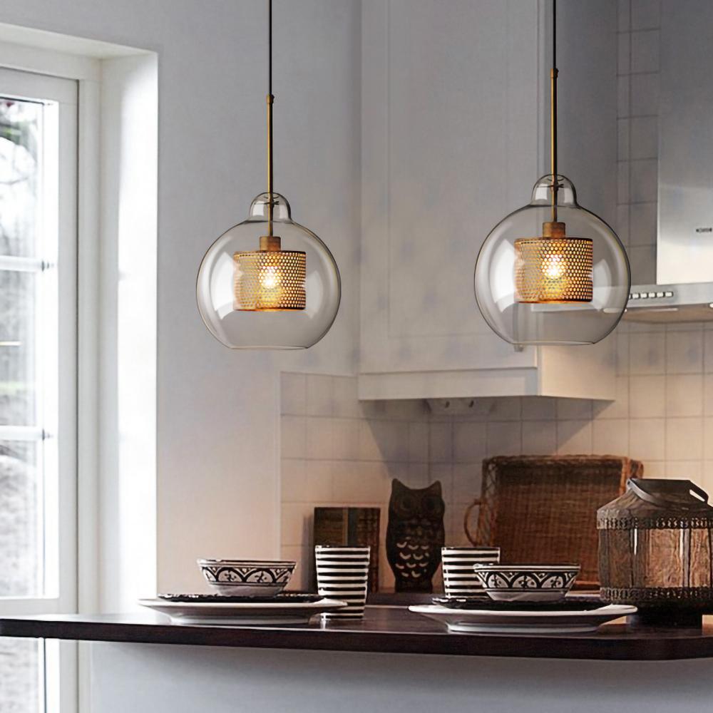 Combined Chiswick Glass Pendant Light - Blowlighting
