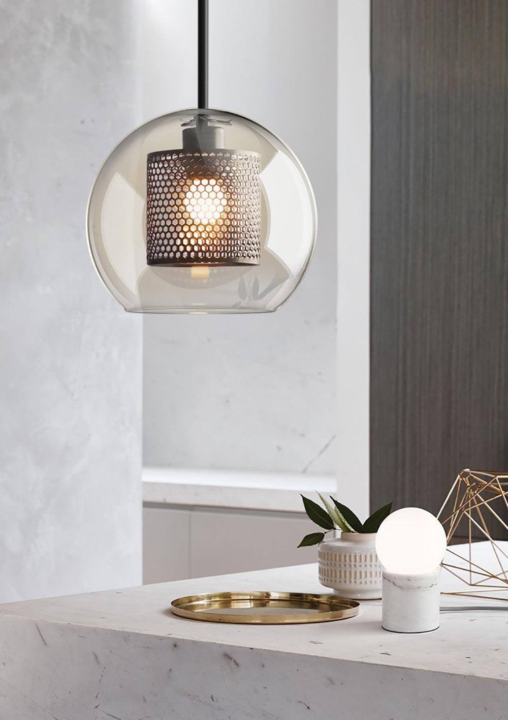 Combined Chiswick Glass Pendant Light - Blowlighting