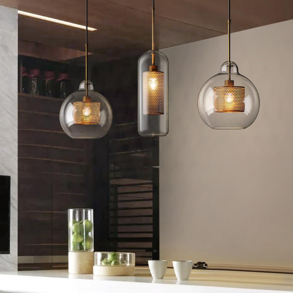 Combined Chiswick Glass Pendant Light - Blowlighting