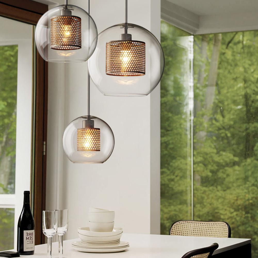 Combined Chiswick Glass Pendant Light - Blowlighting