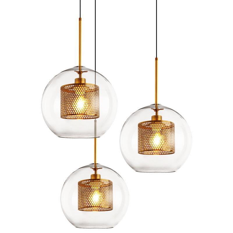 Combined Chiswick Glass Pendant Light - Blowlighting