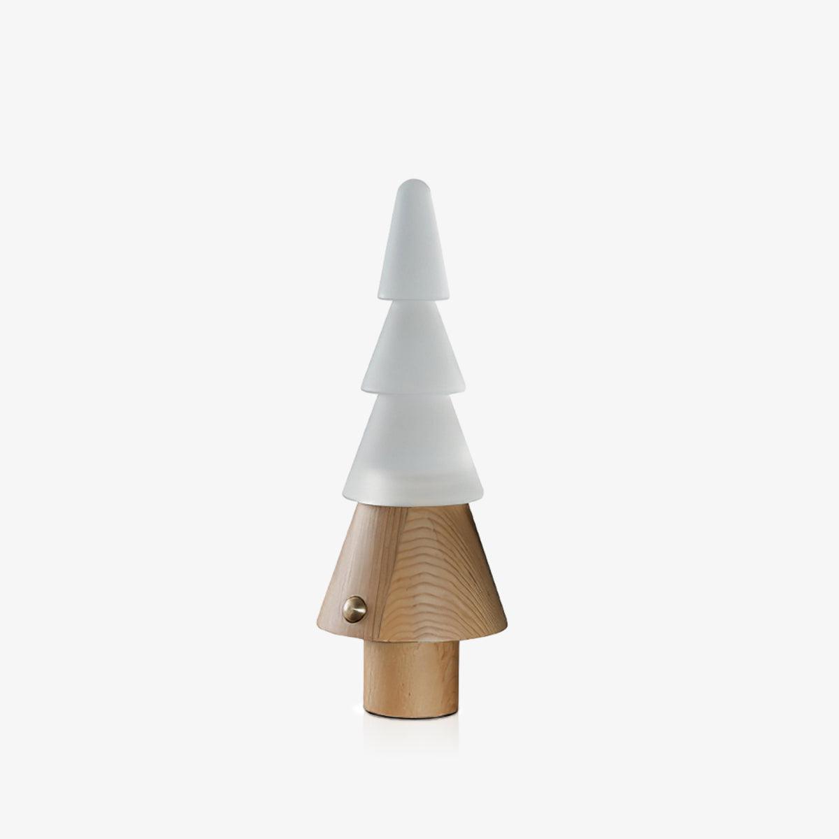 Olivia Modern Wood Table Lamp - Blowlighting