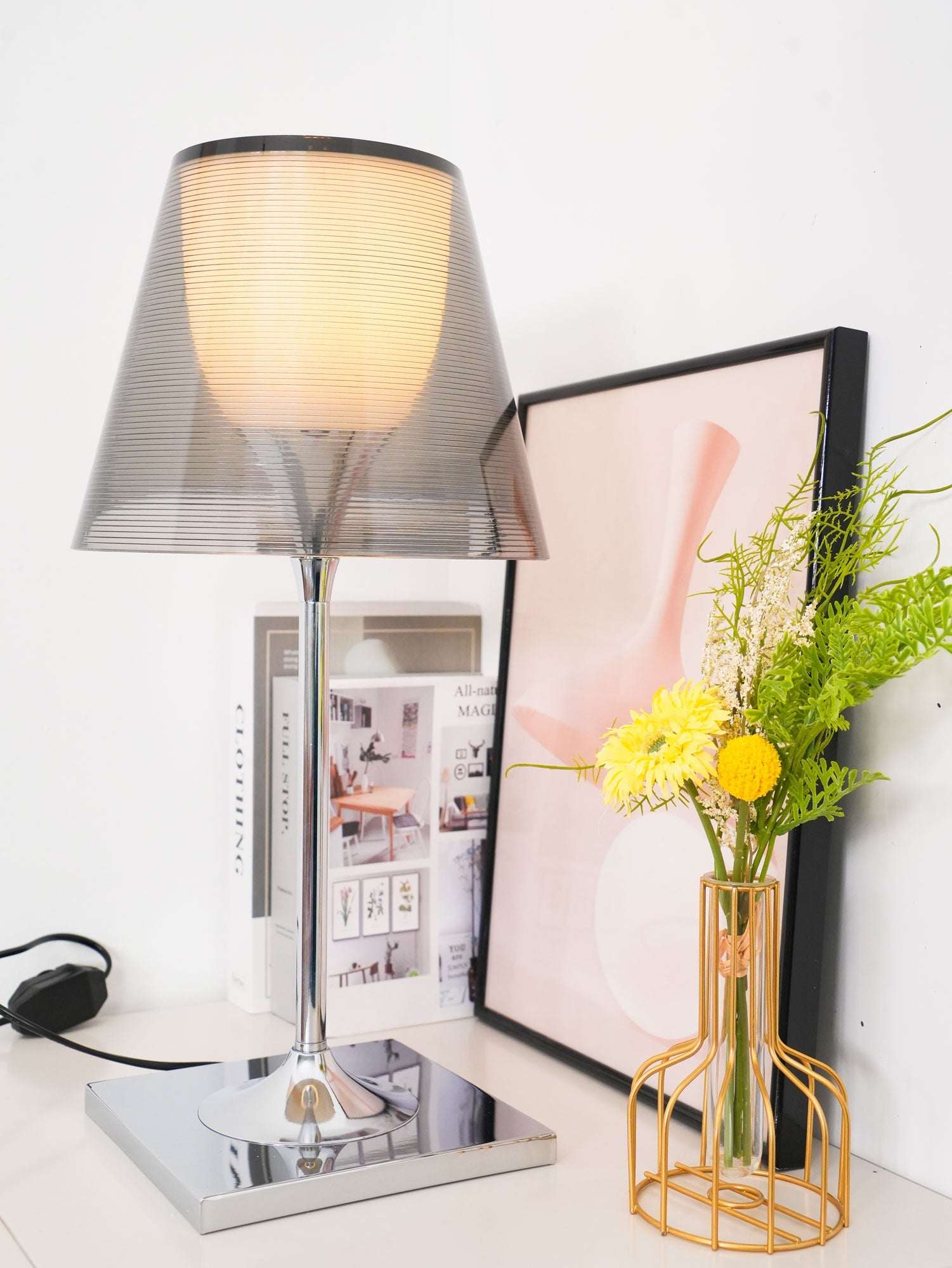 Chrome Prism Table Lamp - Blowlighting