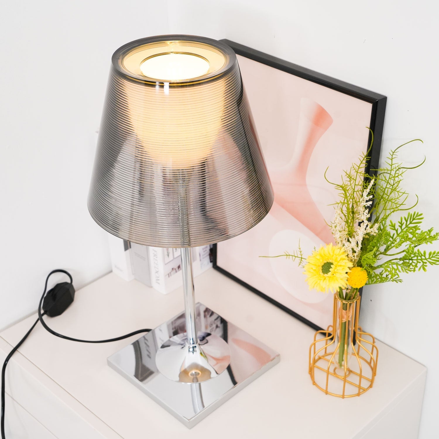 Chrome Prism Table Lamp - Blowlighting