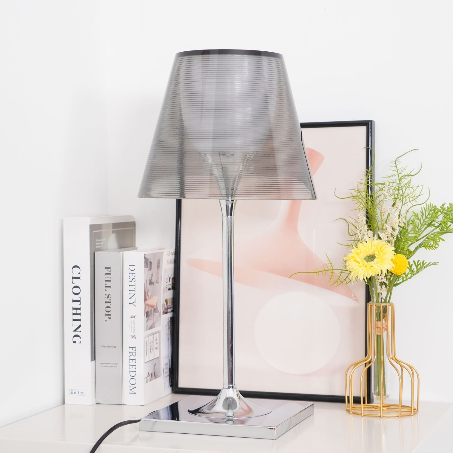 Chrome Prism Table Lamp - Blowlighting