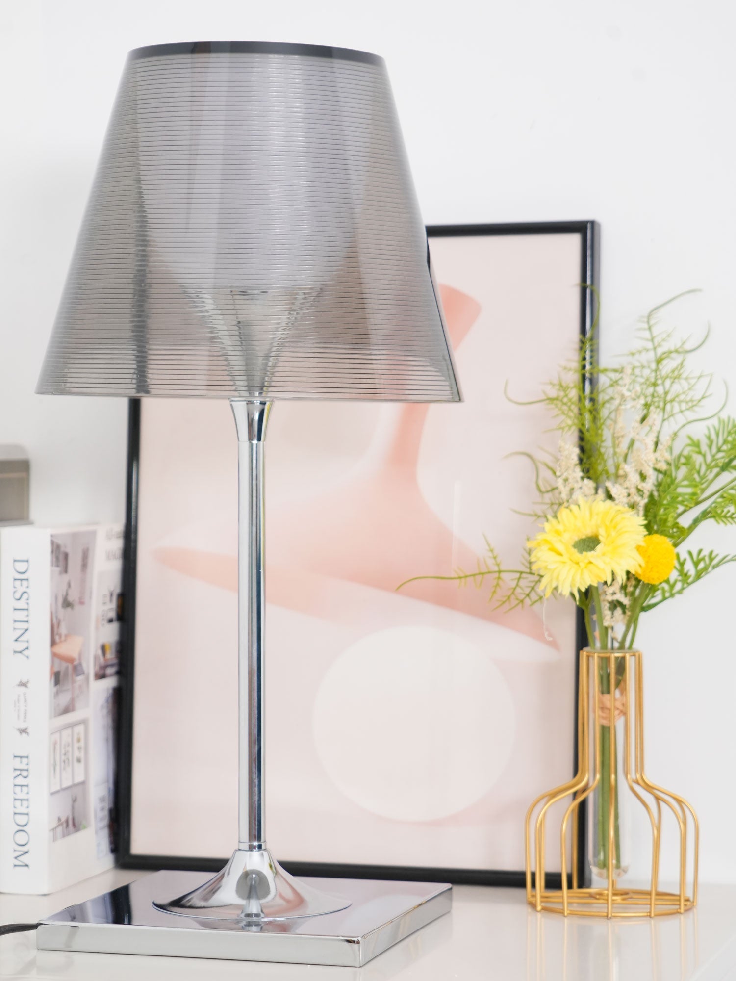 Chrome Prism Table Lamp - Blowlighting