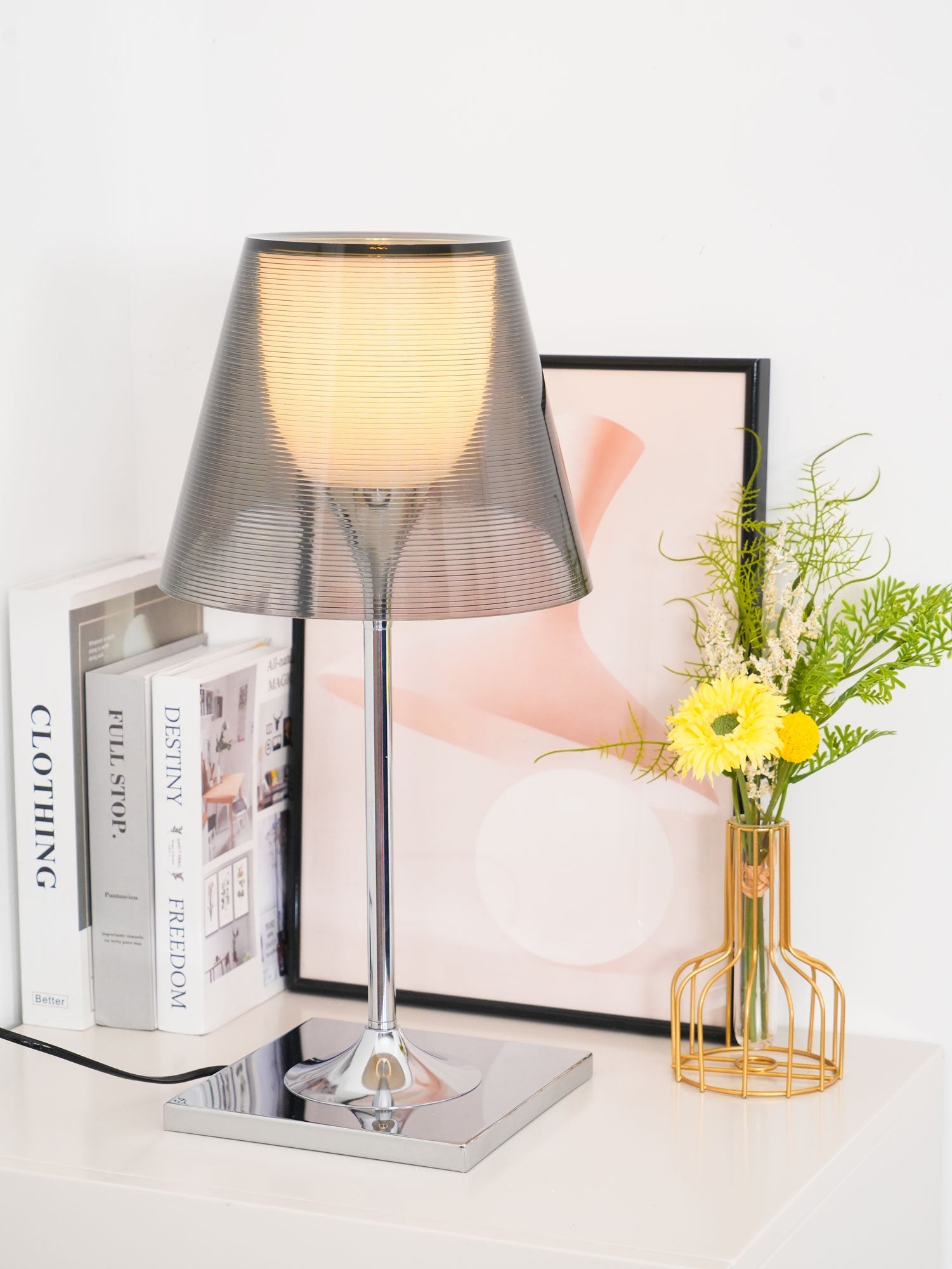 Chrome Prism Table Lamp - Blowlighting
