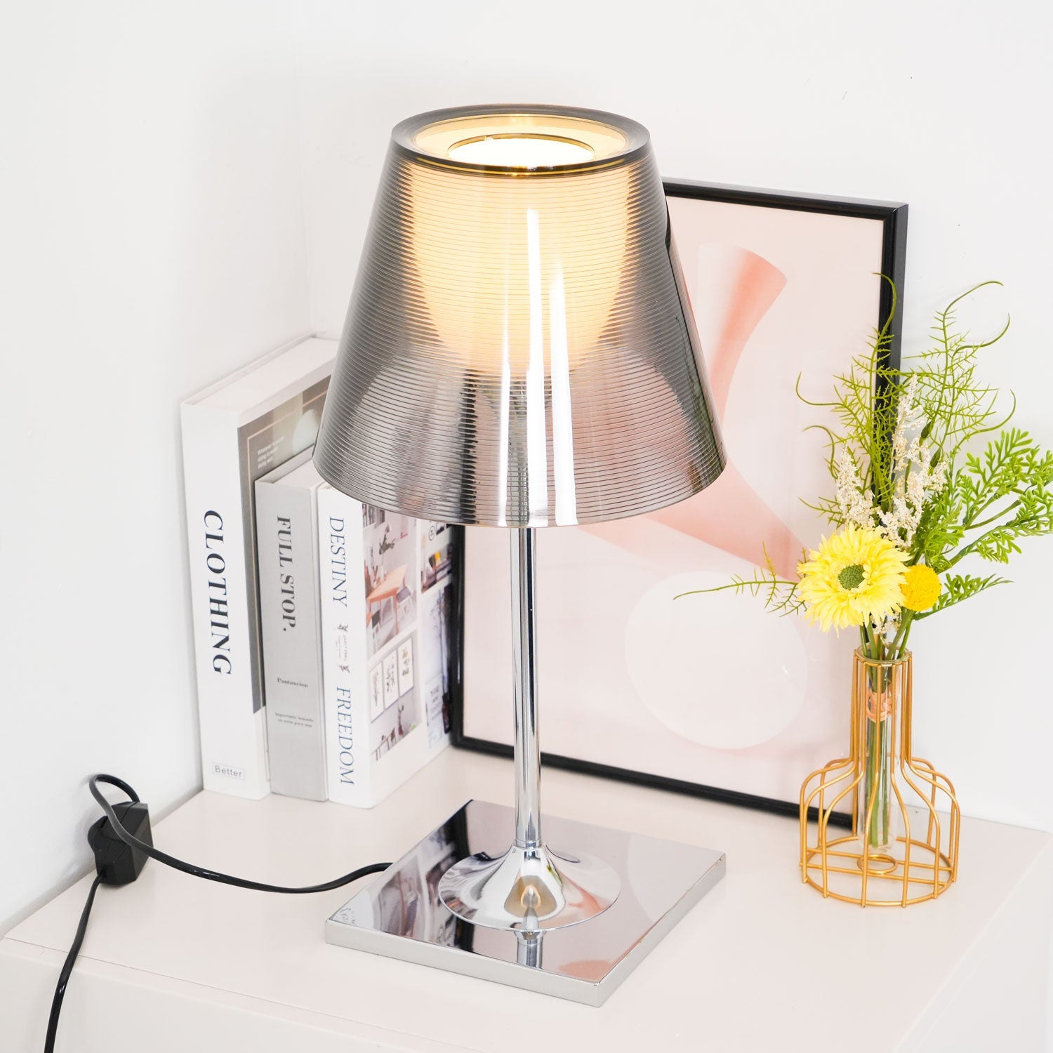 Chrome Prism Table Lamp - Blowlighting