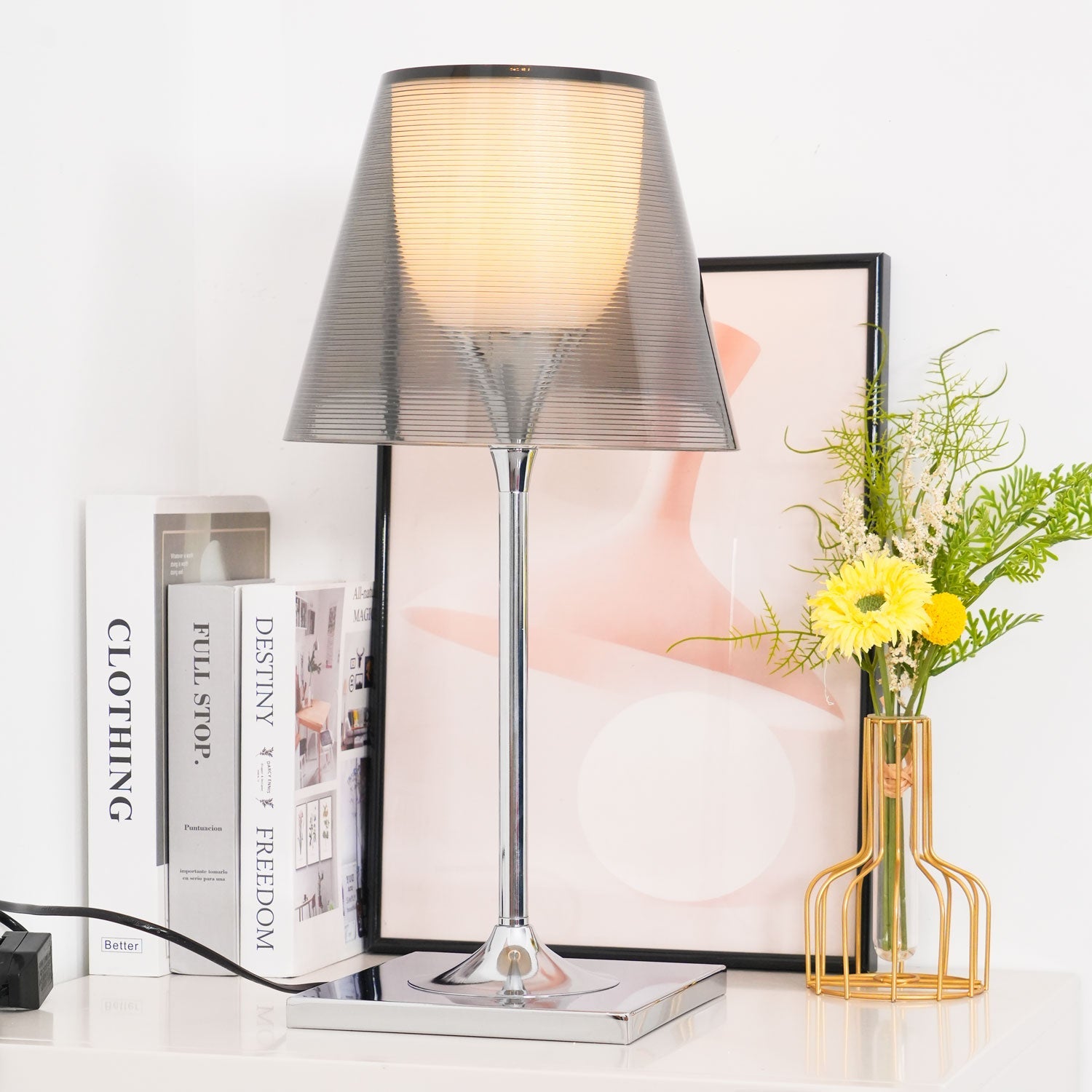 Chrome Prism Table Lamp - Blowlighting