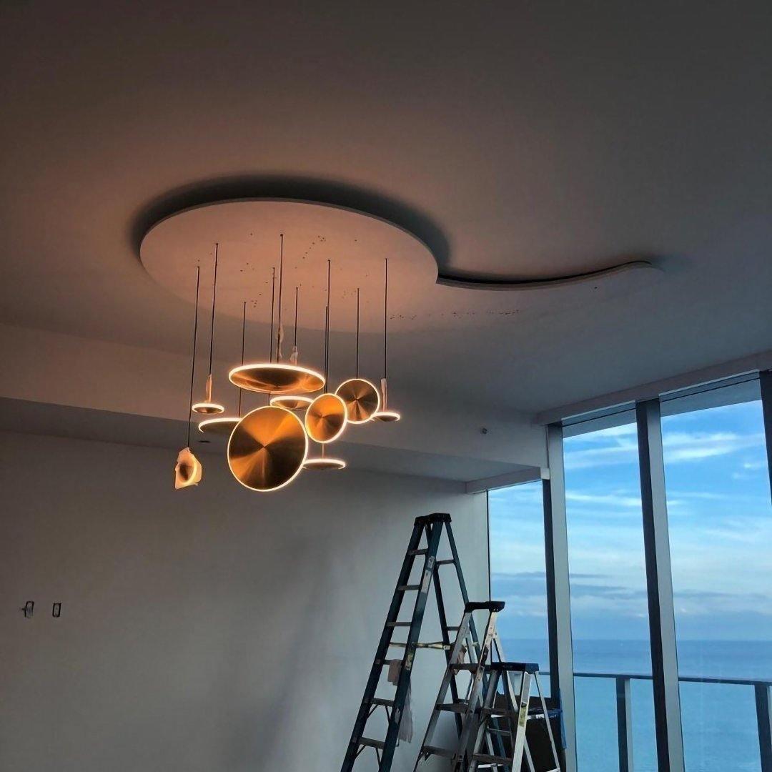 Chrona Dish Pendant Light - Blowlighting