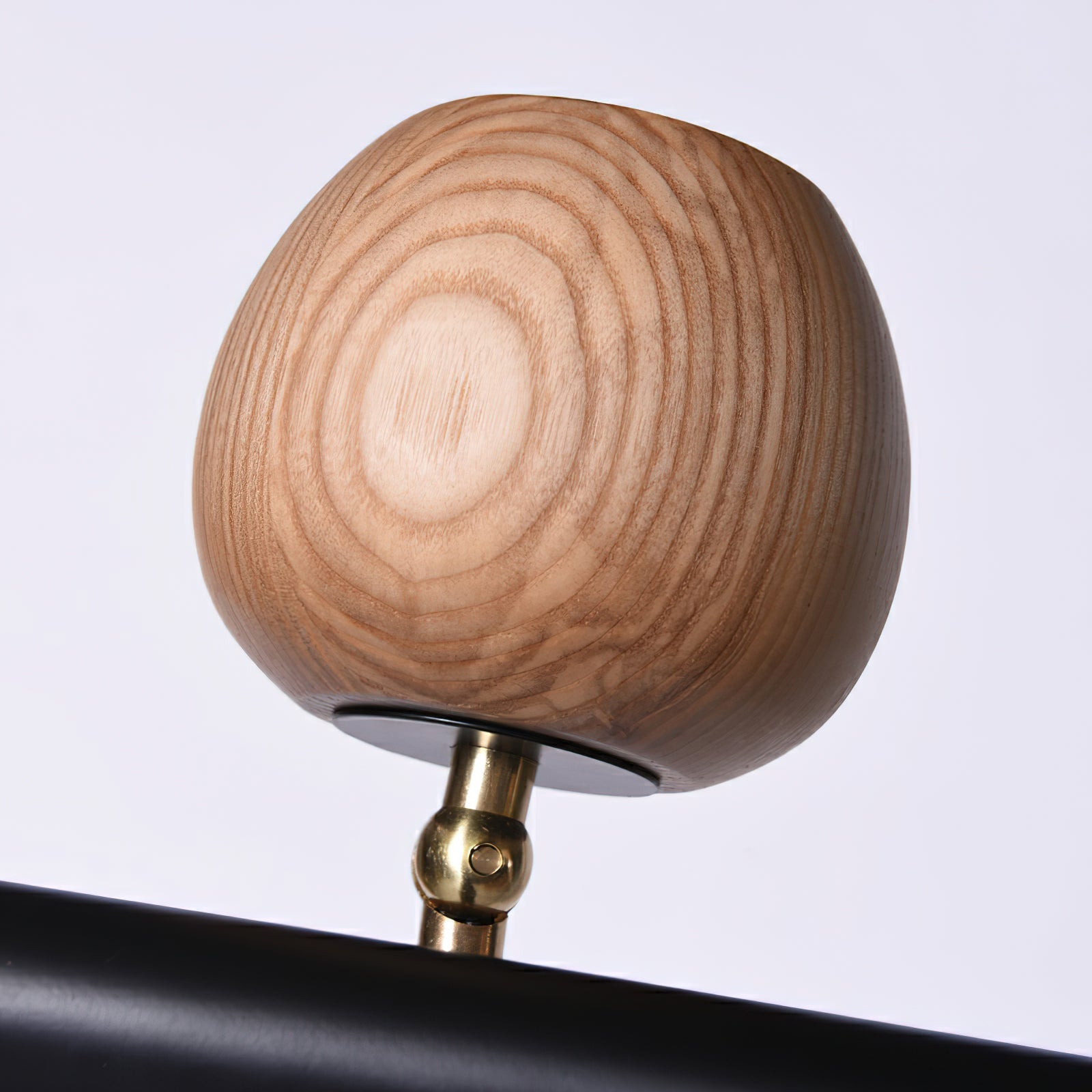 Avelira Rustic Wood Globe Linear Pendant Light - Blowlighting