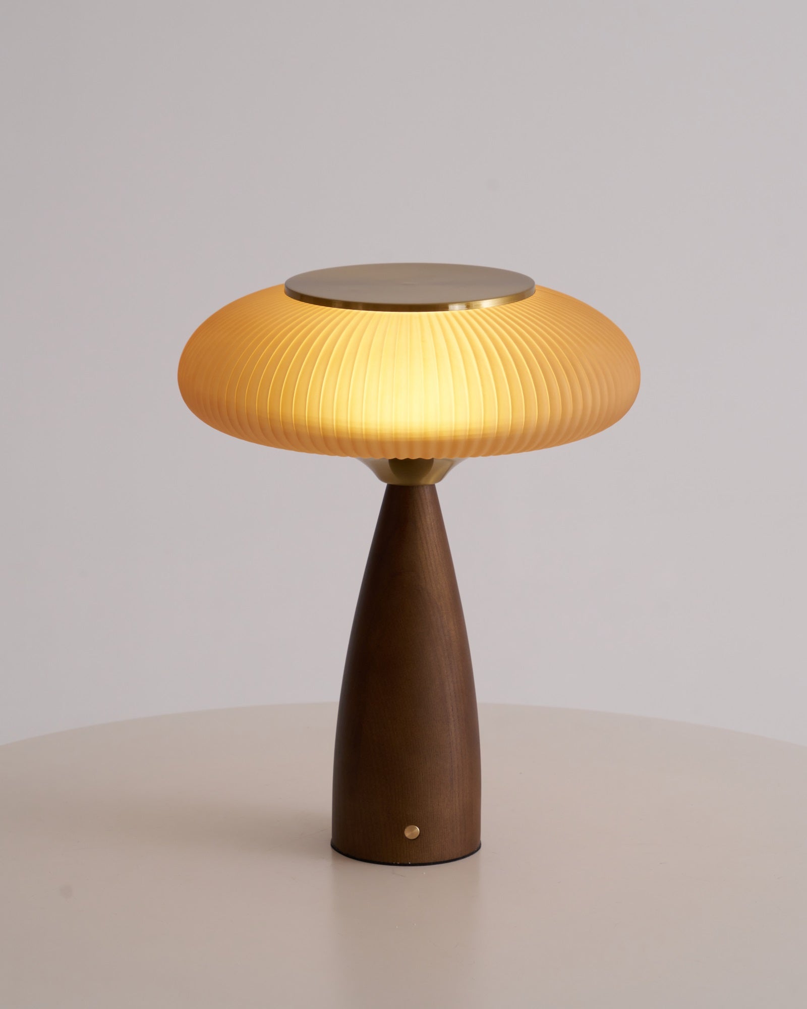 Cielo Wooden Rechargeable Table Lamp - Blowlighting