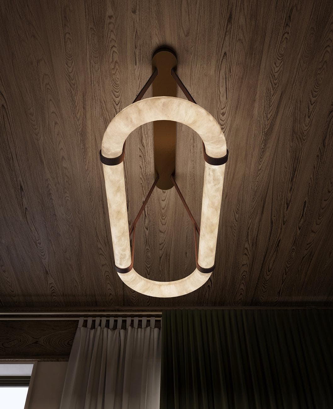 Nerina Alabaster Pendant Light - Blowlighting