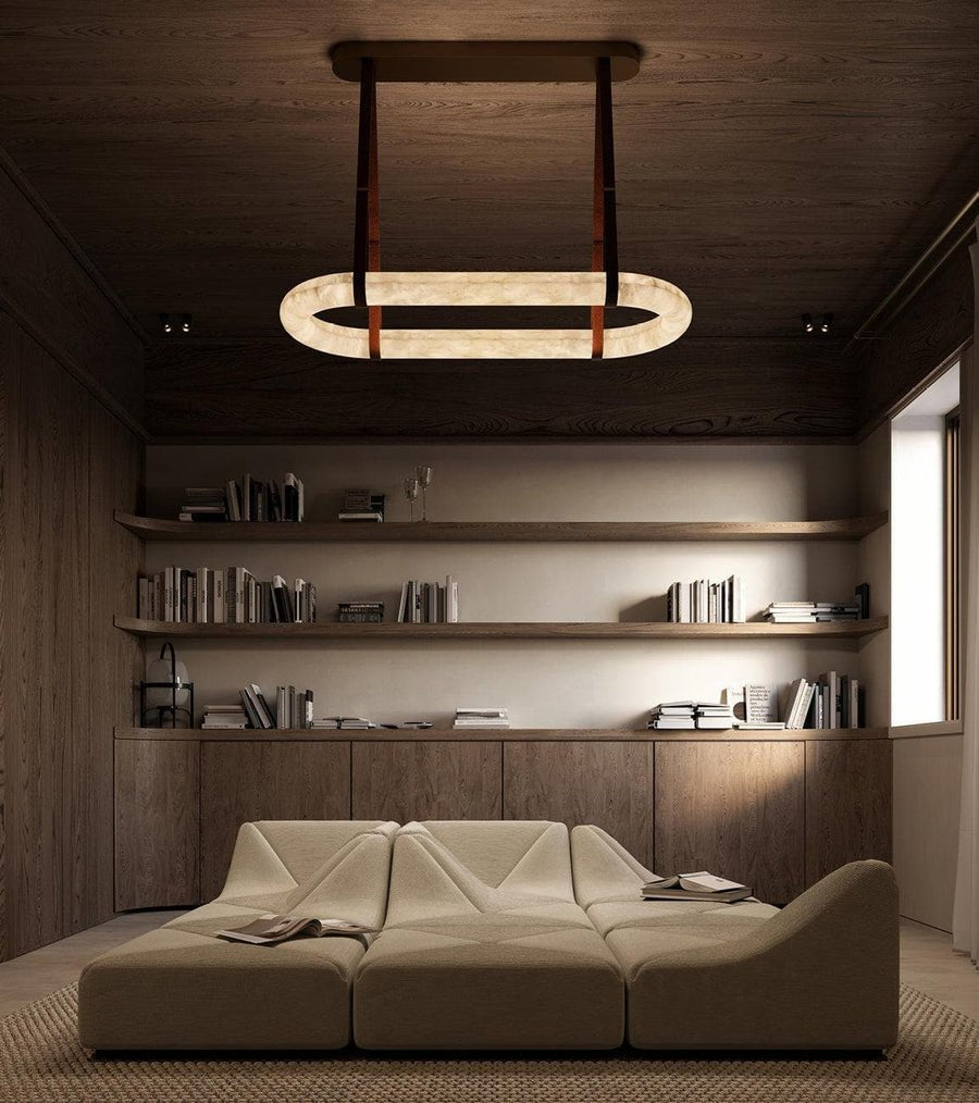 Nerina Alabaster Pendant Light - Blowlighting