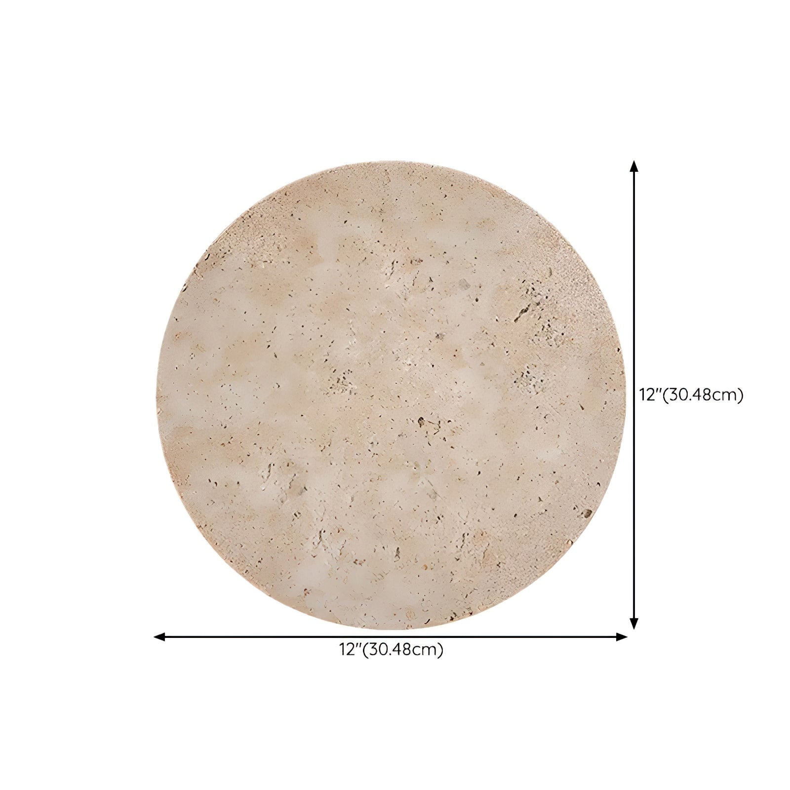 Aurzoren Minimalist Travertine Wall Light - Blowlighting