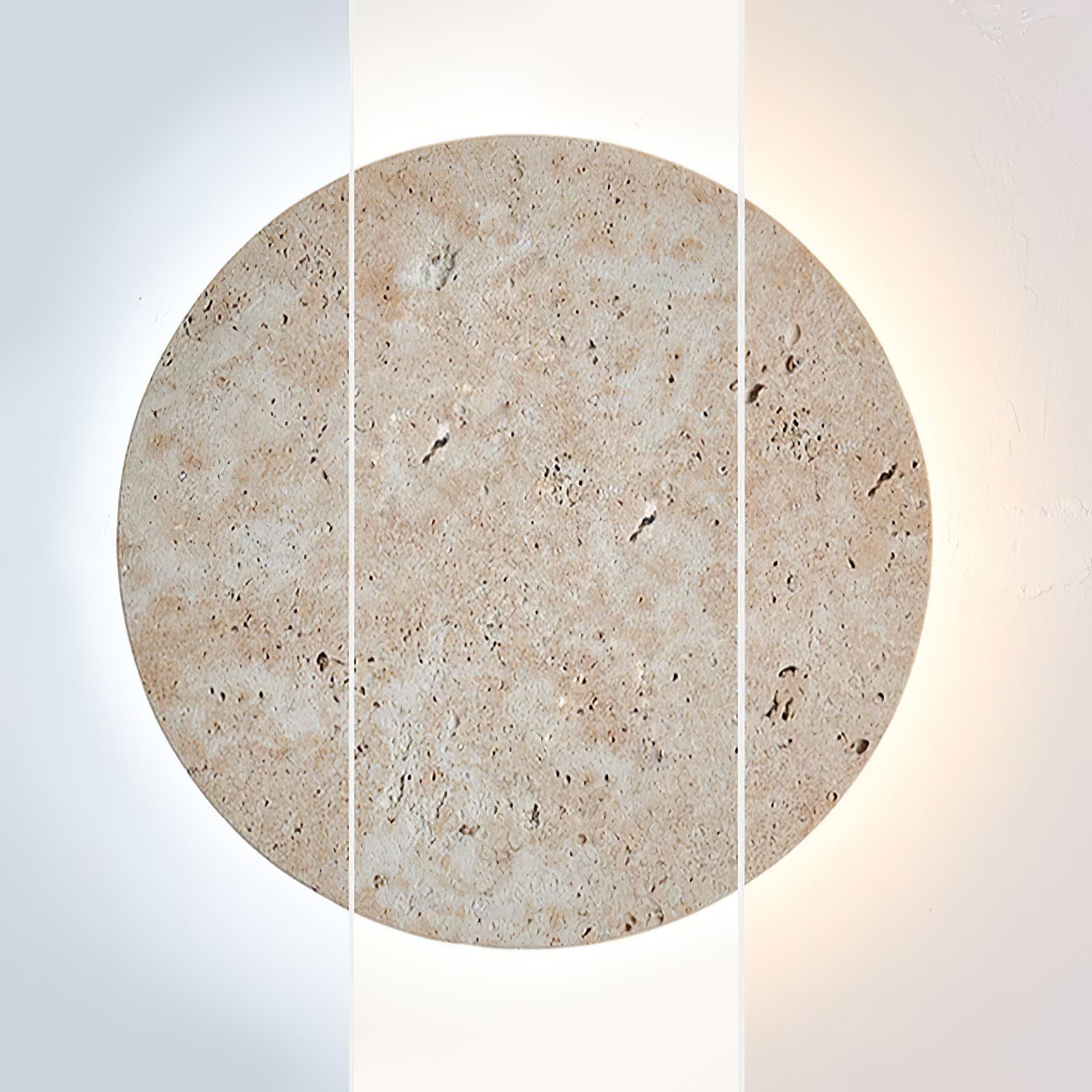 Aurzoren Minimalist Travertine Wall Light - Blowlighting