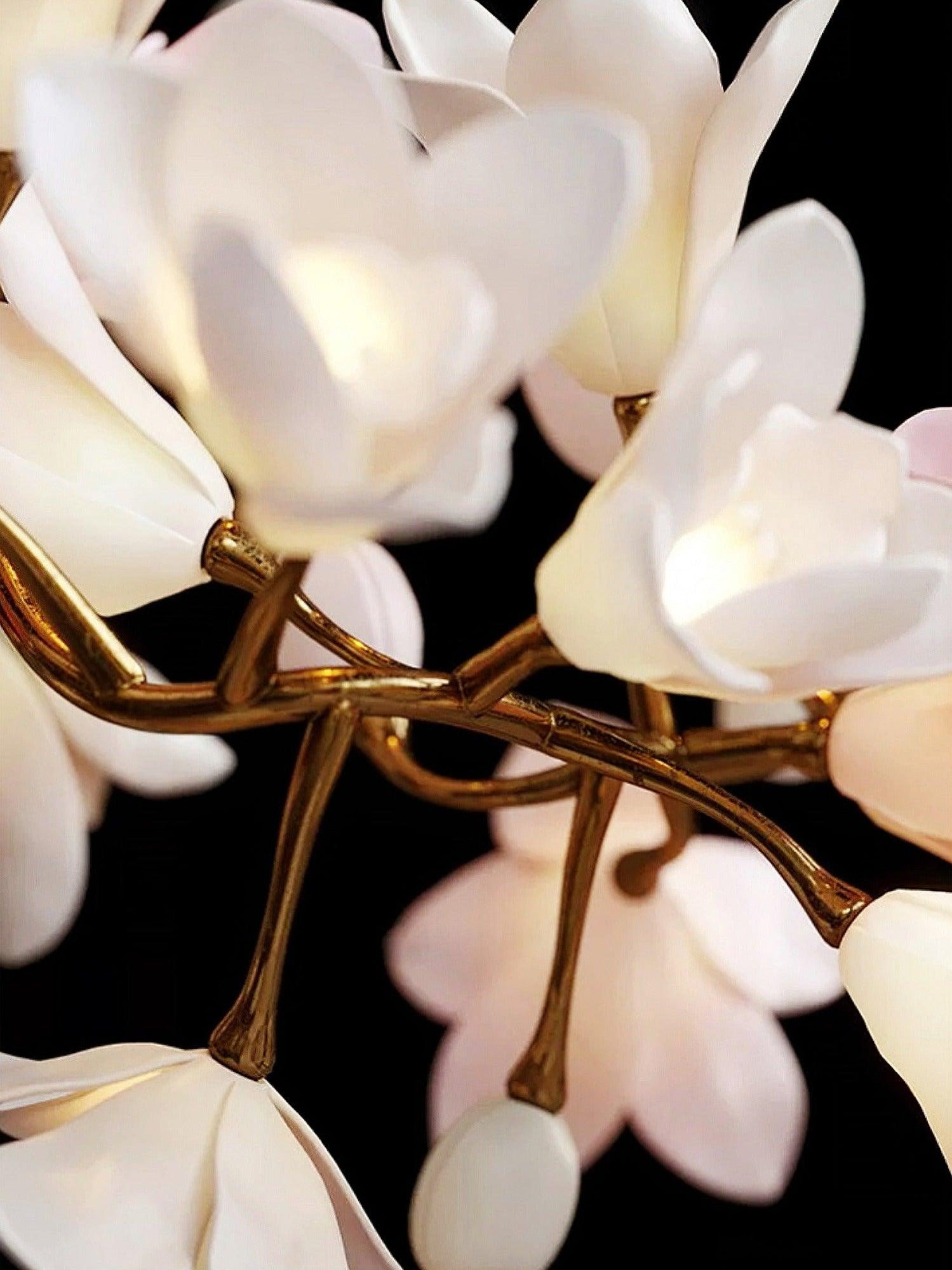 Circular Blossom Chandelier - Blowlighting