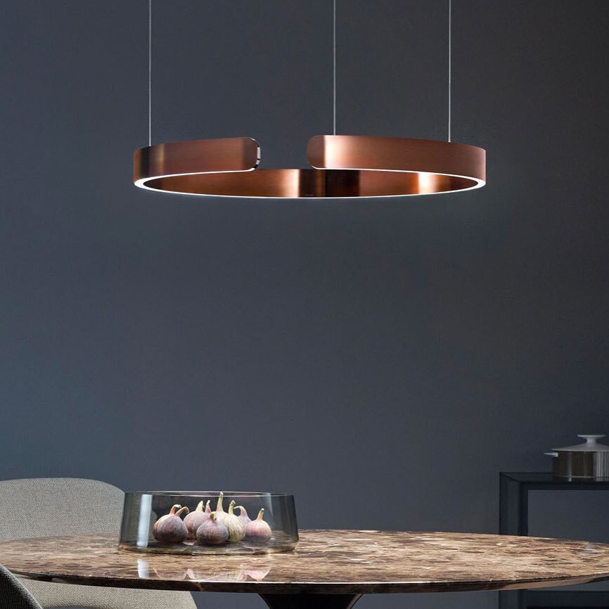 Zelaeora Modern Minimalist Metal Chandelier - Blowlighting
