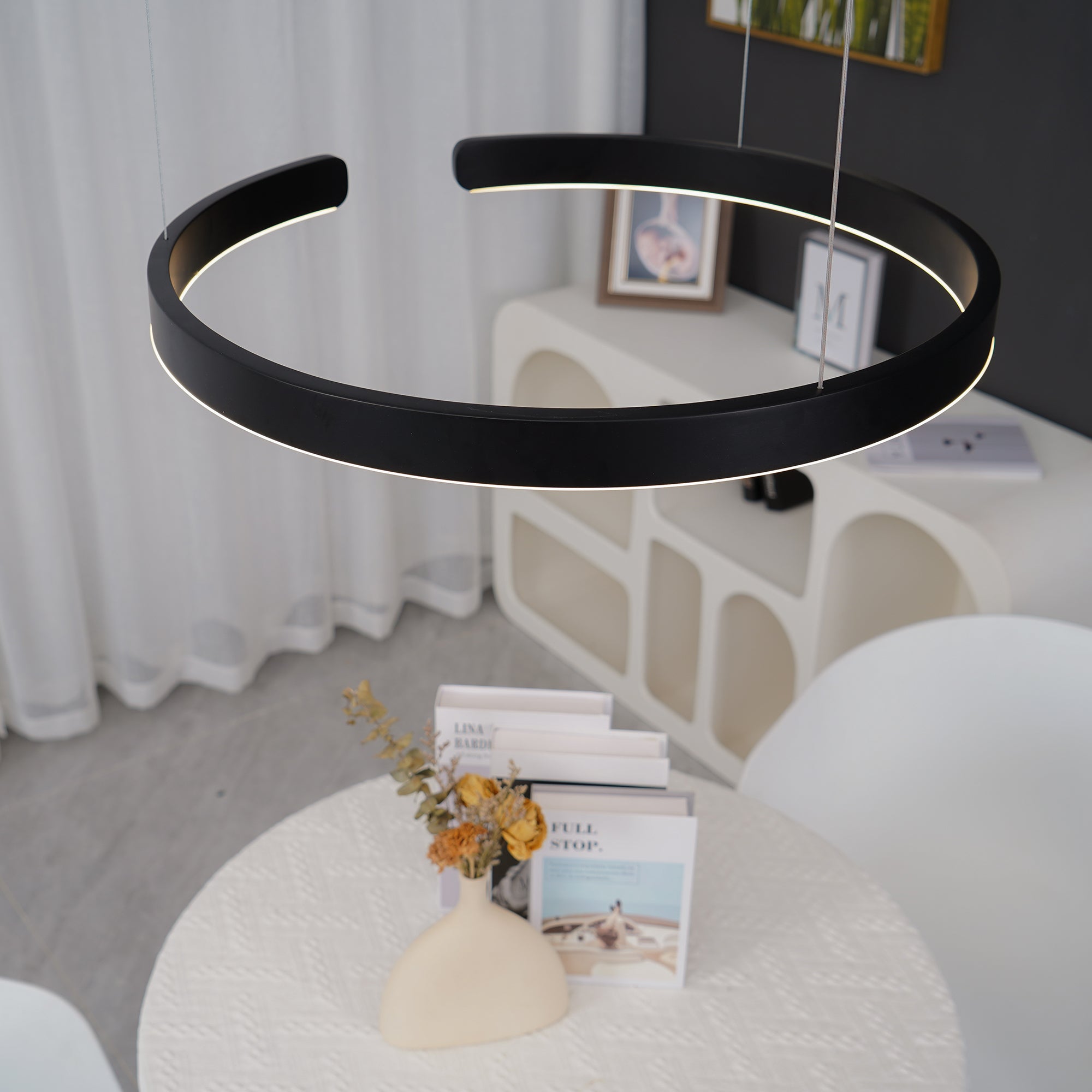 Zelaeora Modern Minimalist Metal Chandelier - Blowlighting