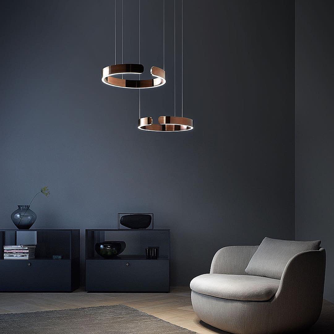 Zelaeora Modern Minimalist Metal Chandelier - Blowlighting