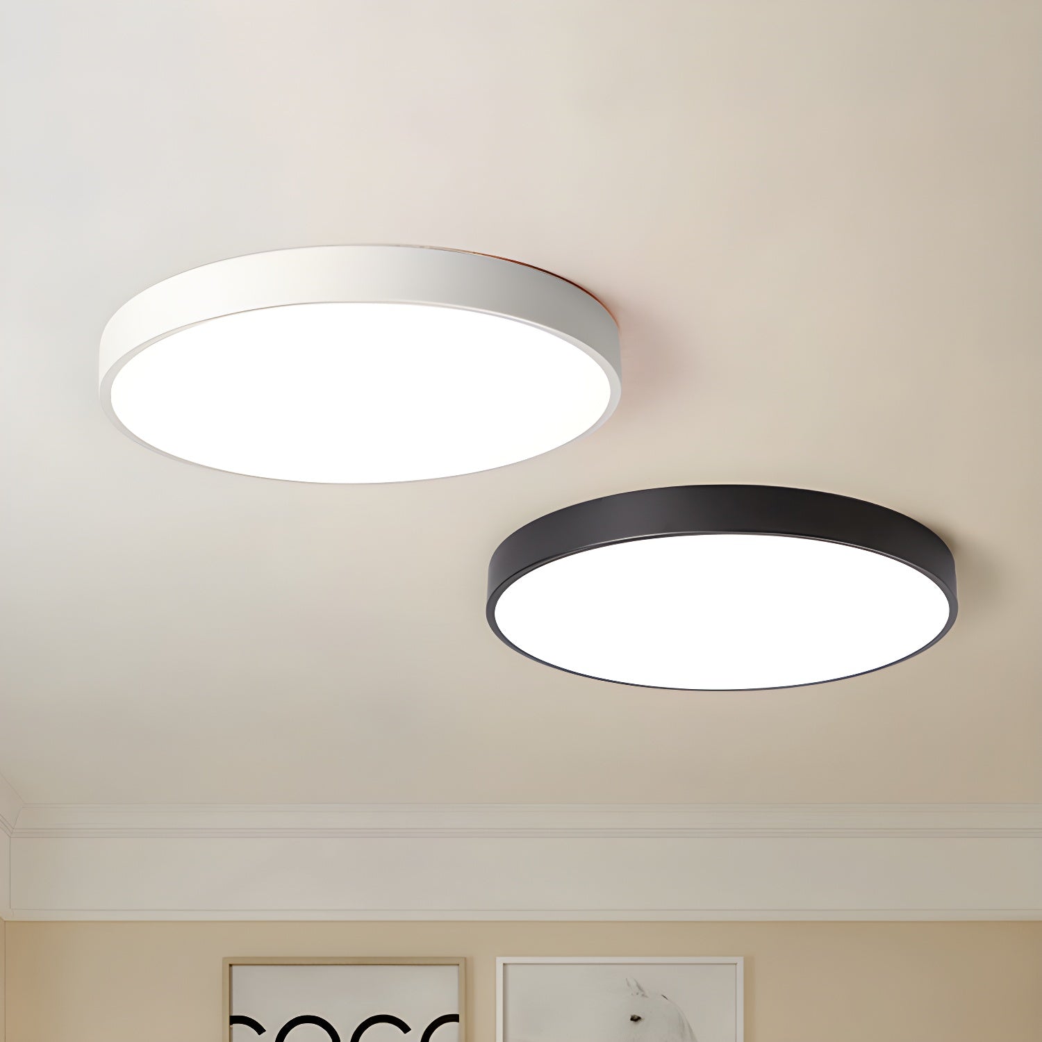 Circular Slimline Ceiling Light - Blowlighting