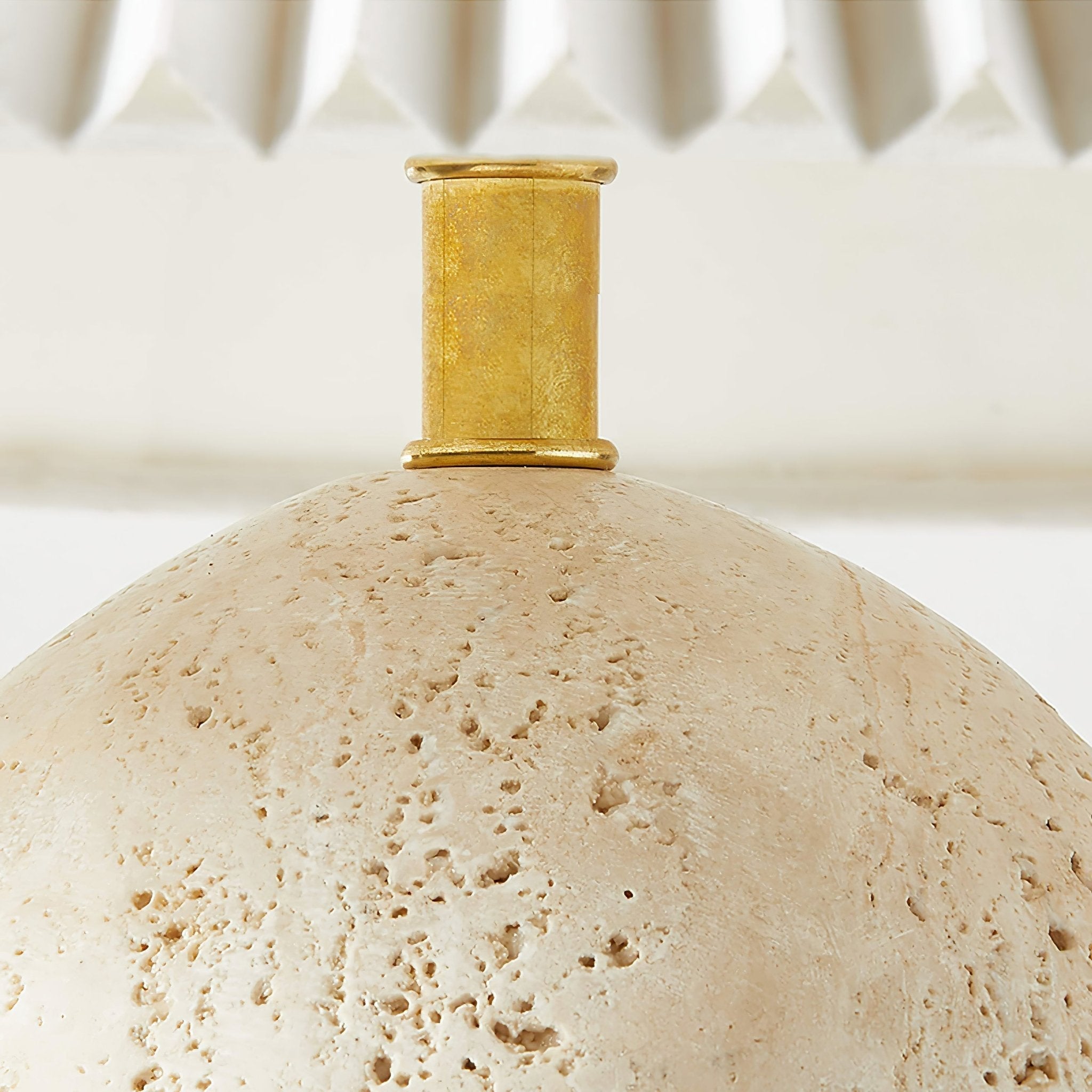 Eursolir Travertine Table Lamp - Blowlighting