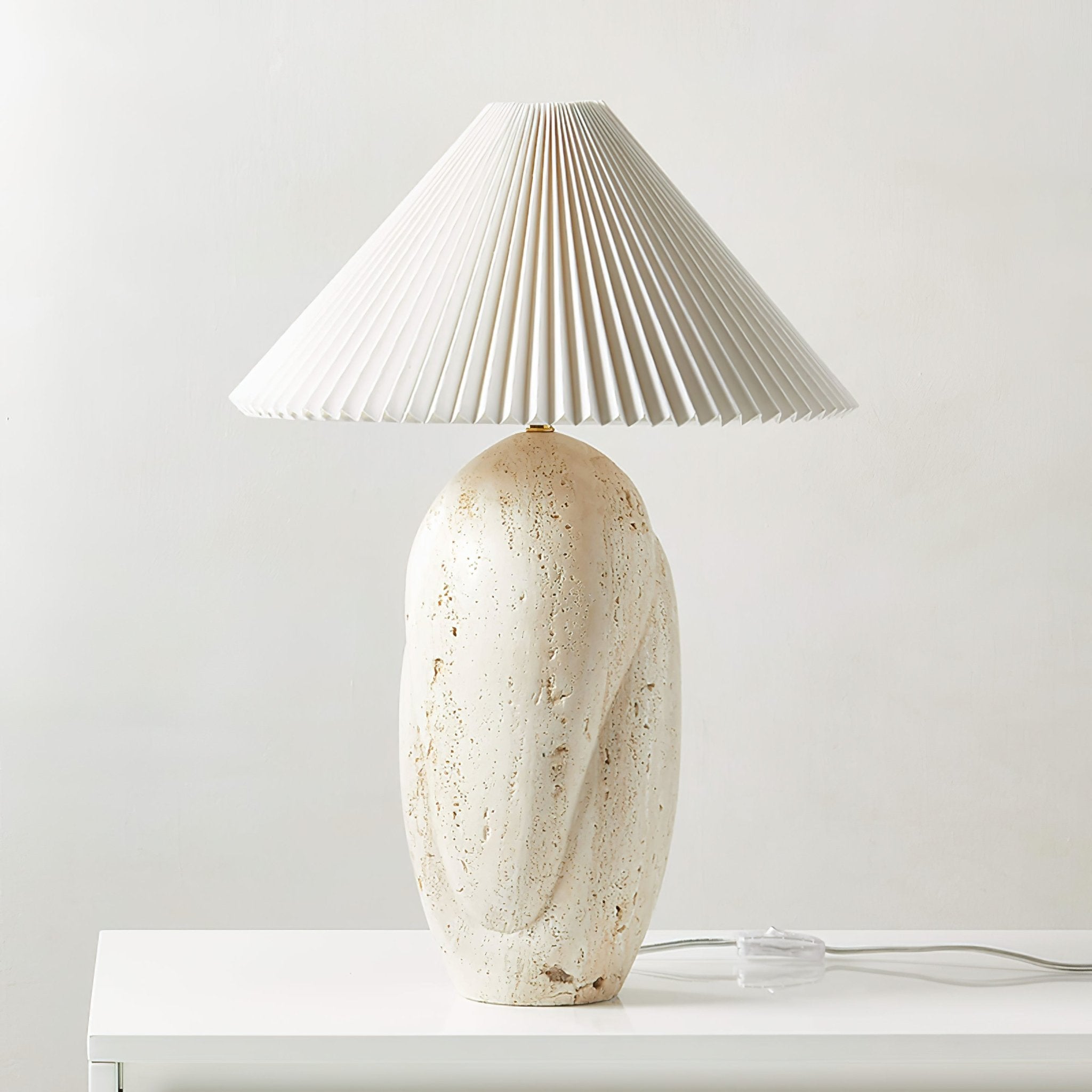 Eursolir Travertine Table Lamp - Blowlighting