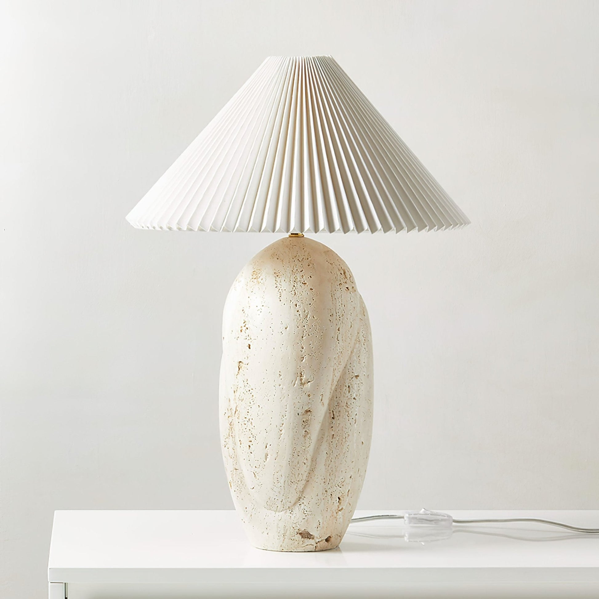 Eursolir Travertine Table Lamp - Blowlighting