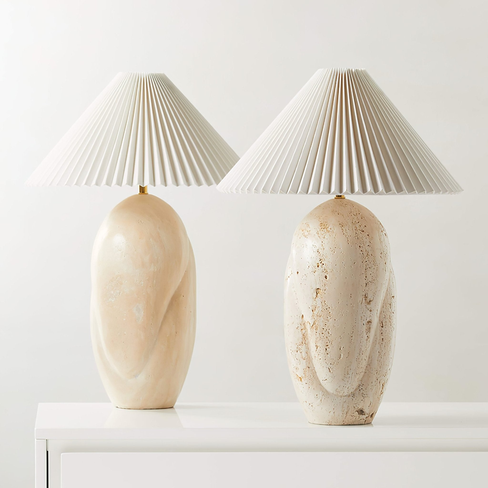 Eursolir Travertine Table Lamp - Blowlighting