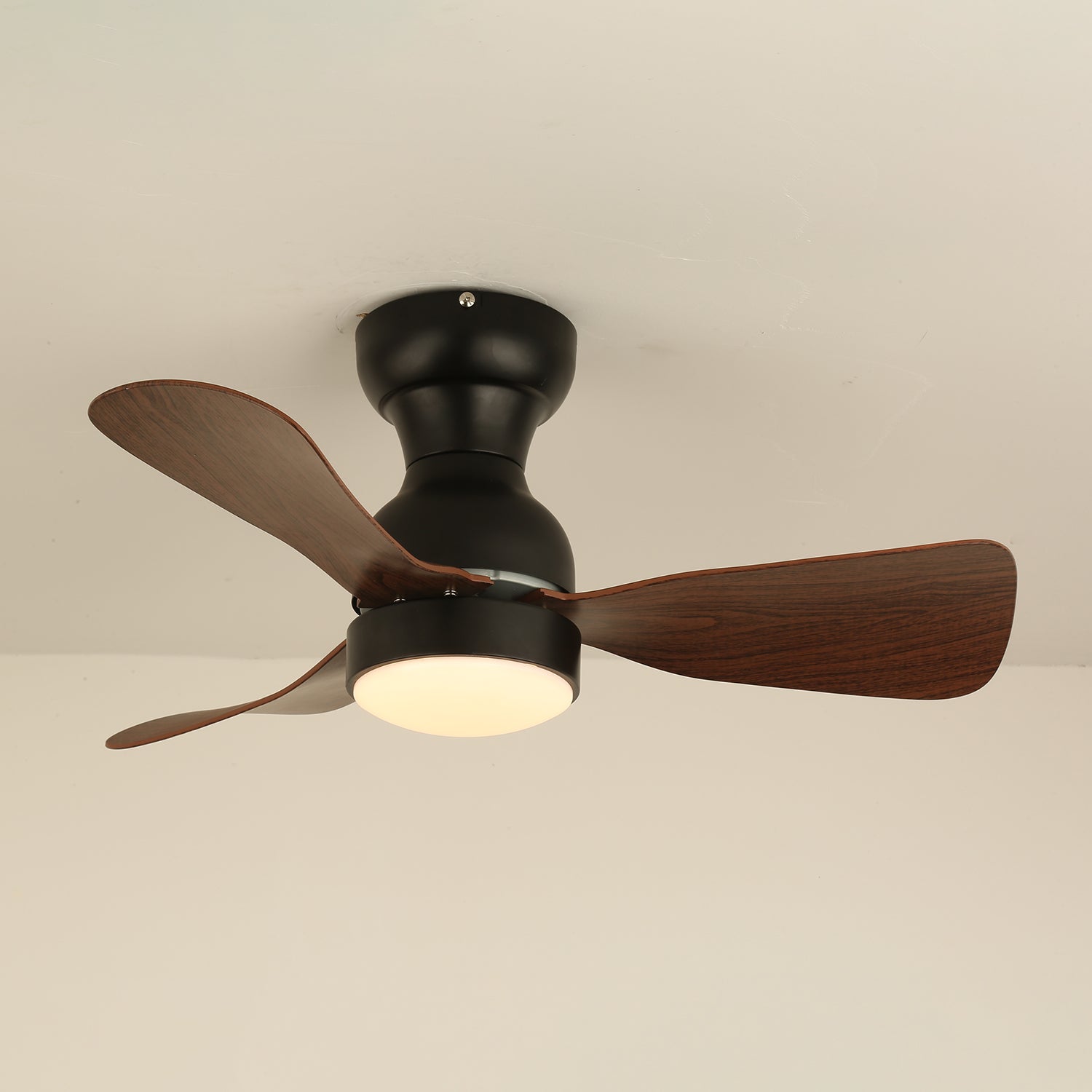 Aurdorus Modern Wood Ceiling Fan Light - Blowlighting