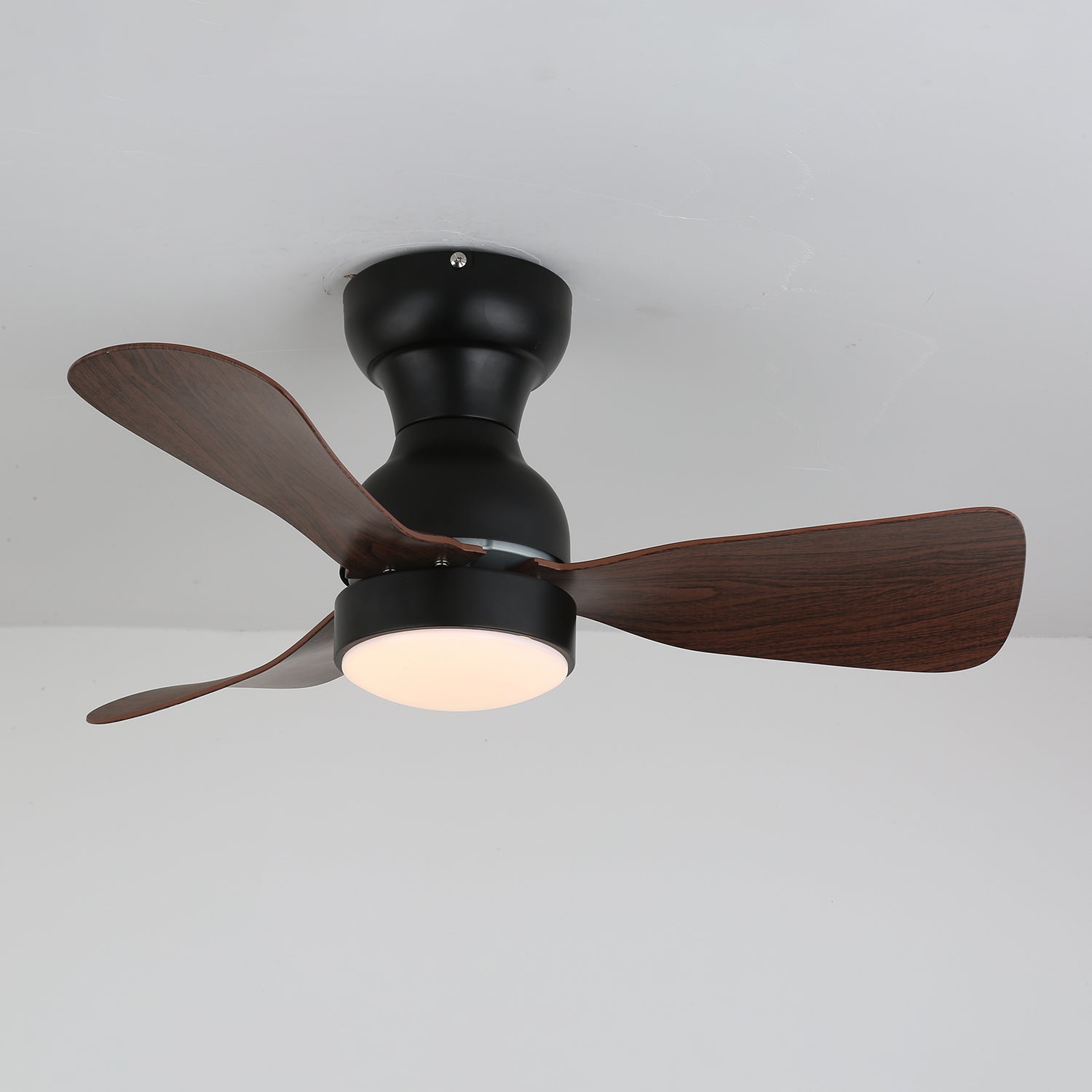 Aurdorus Modern Wood Ceiling Fan Light - Blowlighting