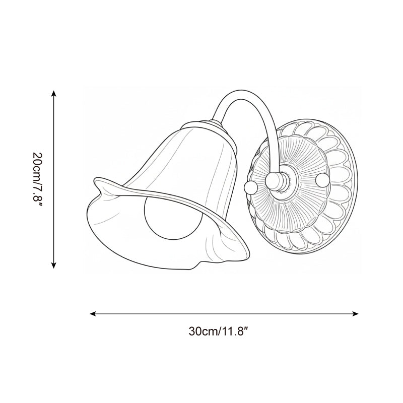 Clarine Minimalist Metal Wall Light