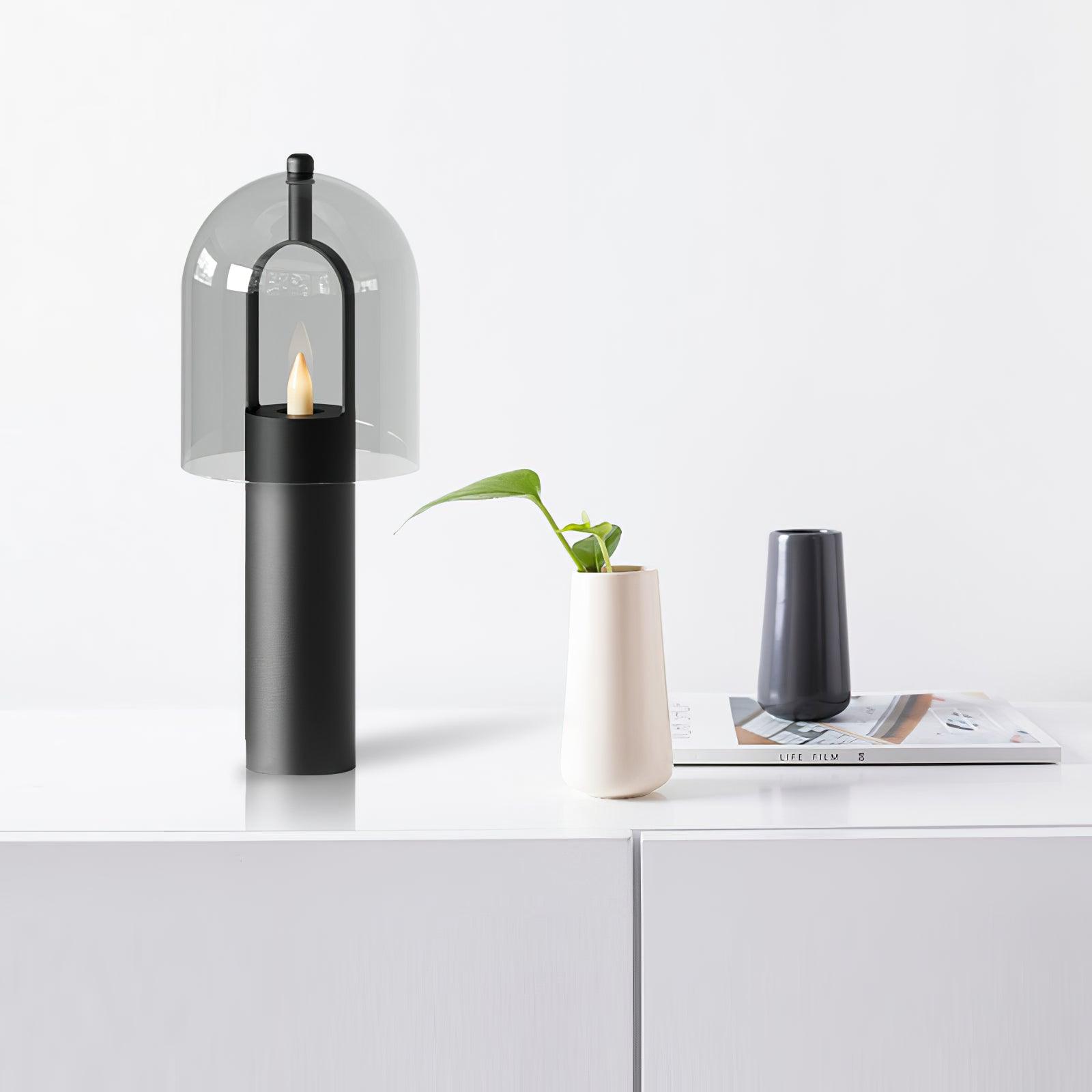 Reagan Modern Metal Table Lamp - Blowlighting