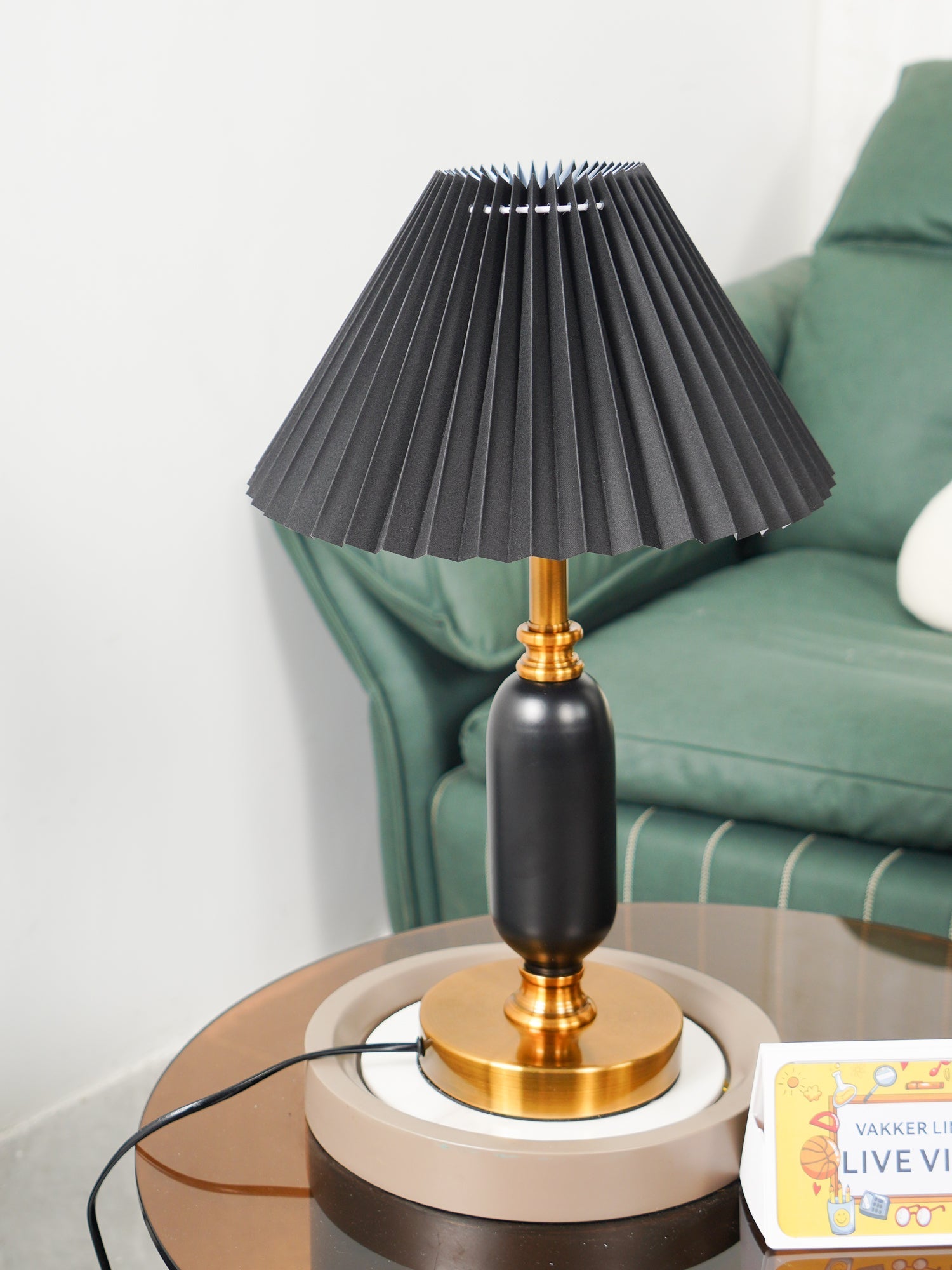 Aurmarila Fabric Table Lamp - Blowlighting