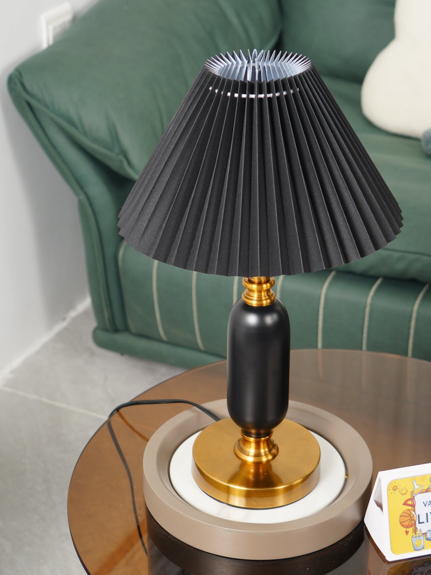 Aurmarila Fabric Table Lamp - Blowlighting