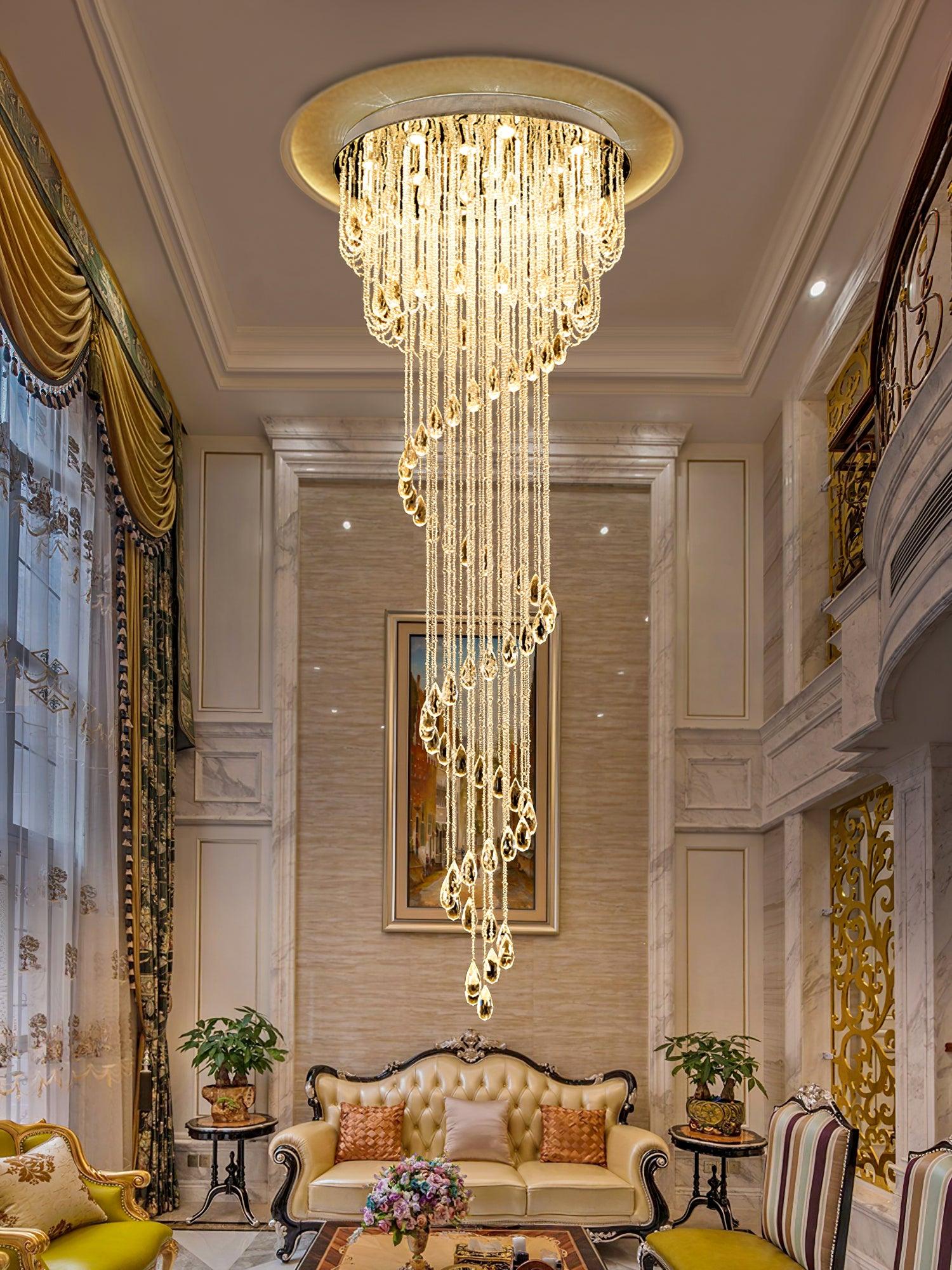 Classic Symphony Spiral Chandelier - Blowlighting