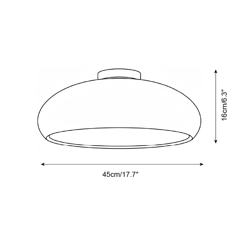 Clementine Modern Metal Ceiling Light