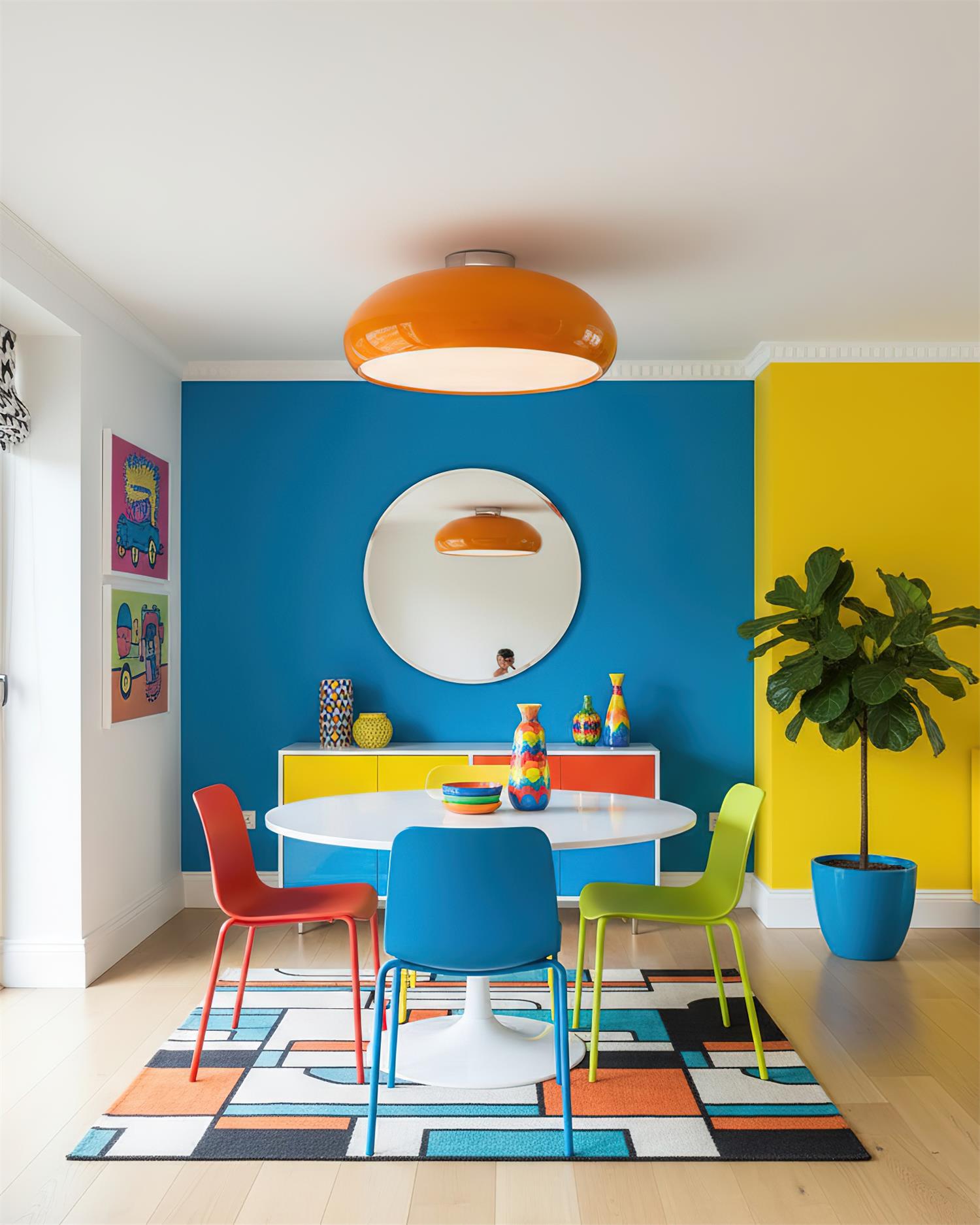 Clementine Modern Metal Ceiling Light