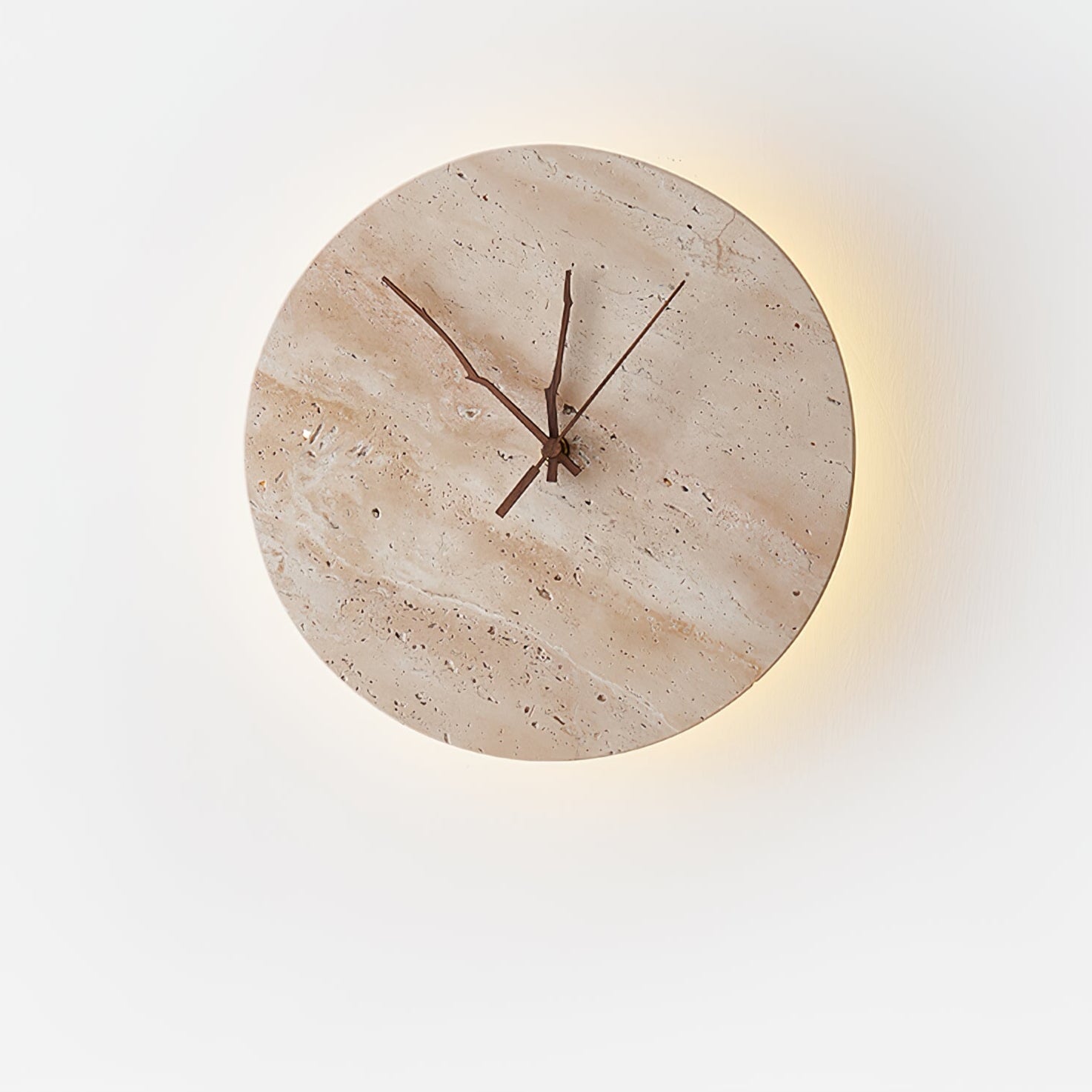 Volira Minimalist Travertine Wall Light - Blowlighting