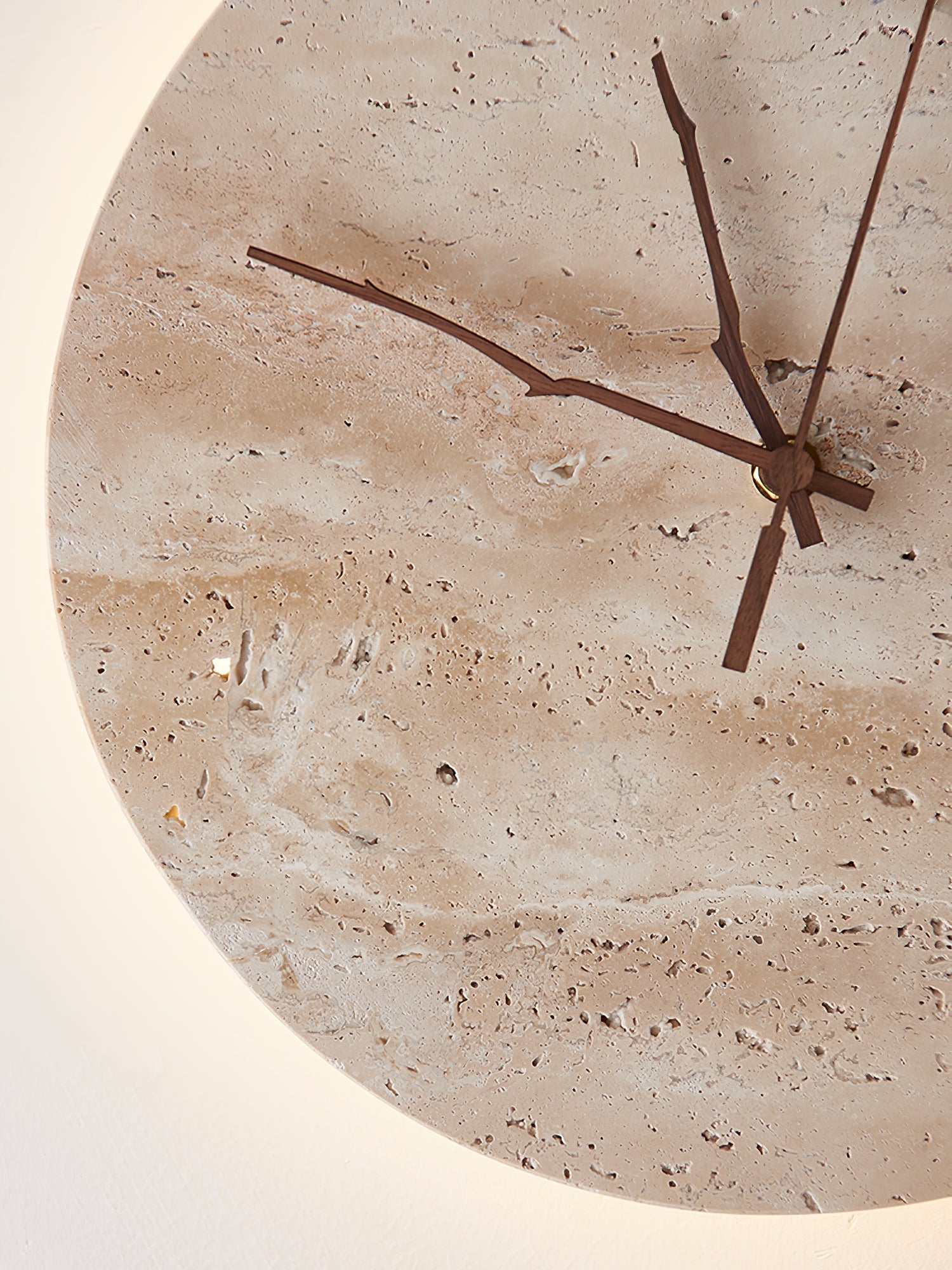 Volira Minimalist Travertine Wall Light - Blowlighting